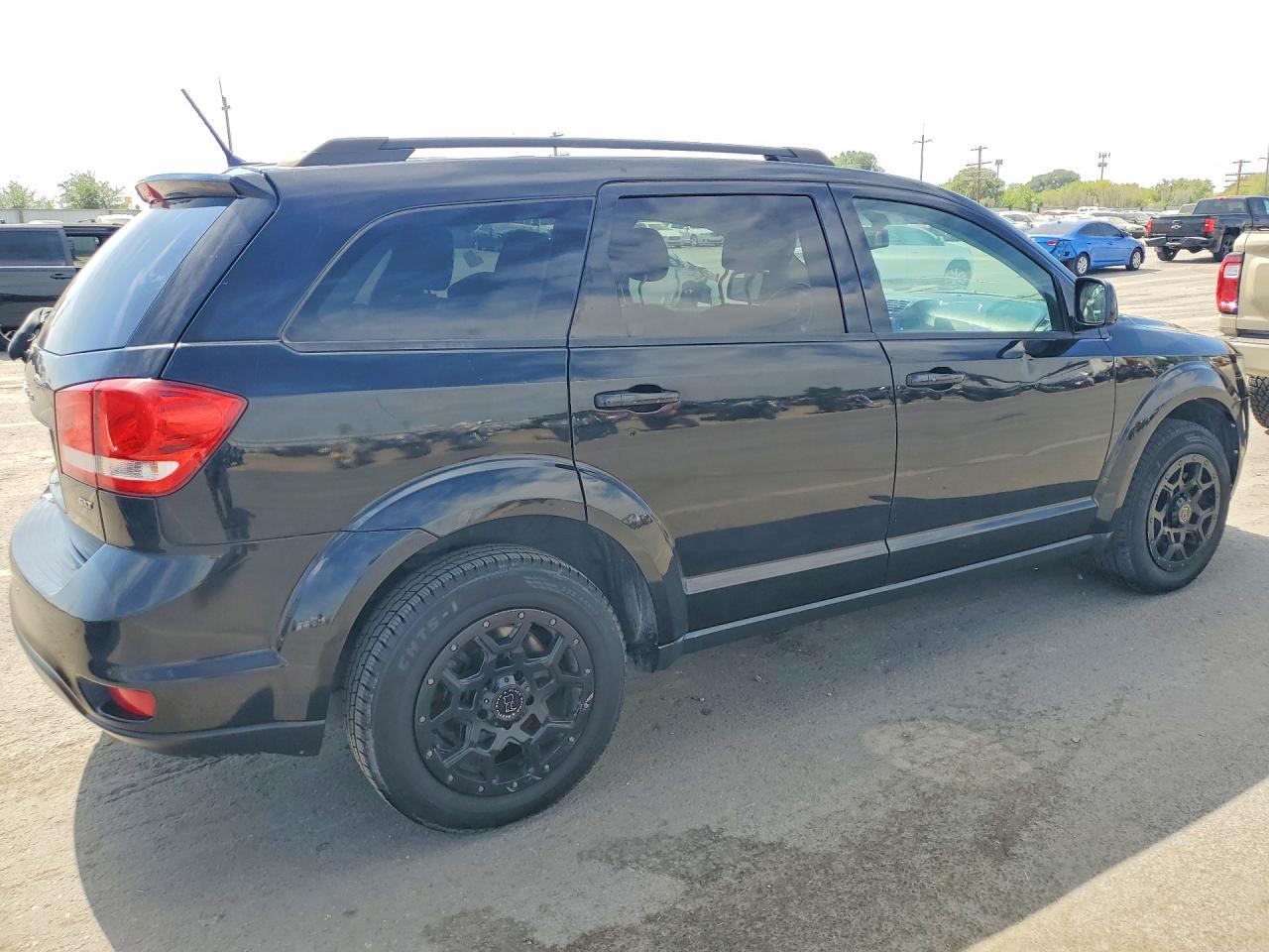 2015 Dodge Journey Sxt Black vin: 3C4PDCBG7FT548667