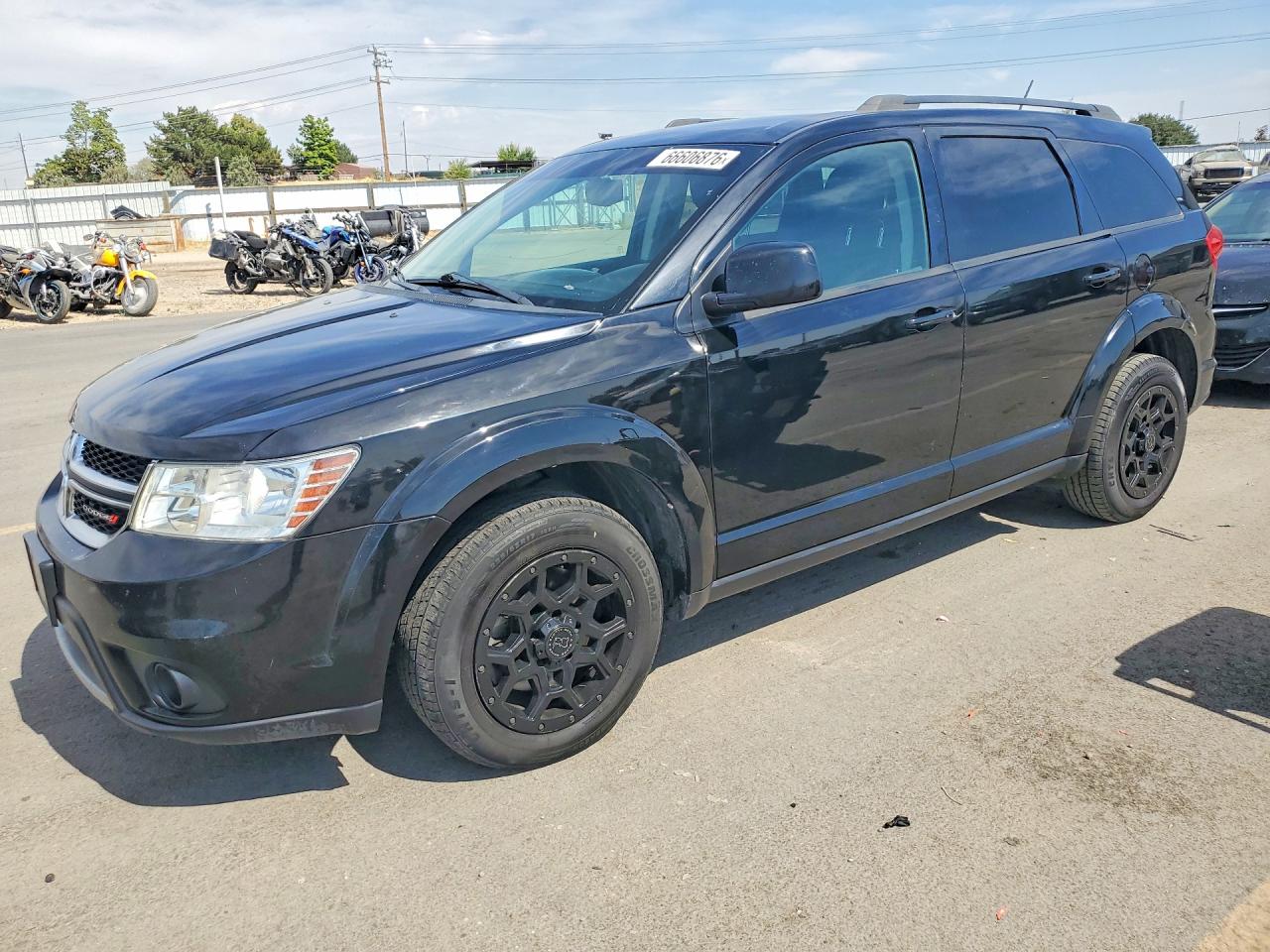 2015 Dodge Journey Sxt Black vin: 3C4PDCBG7FT548667