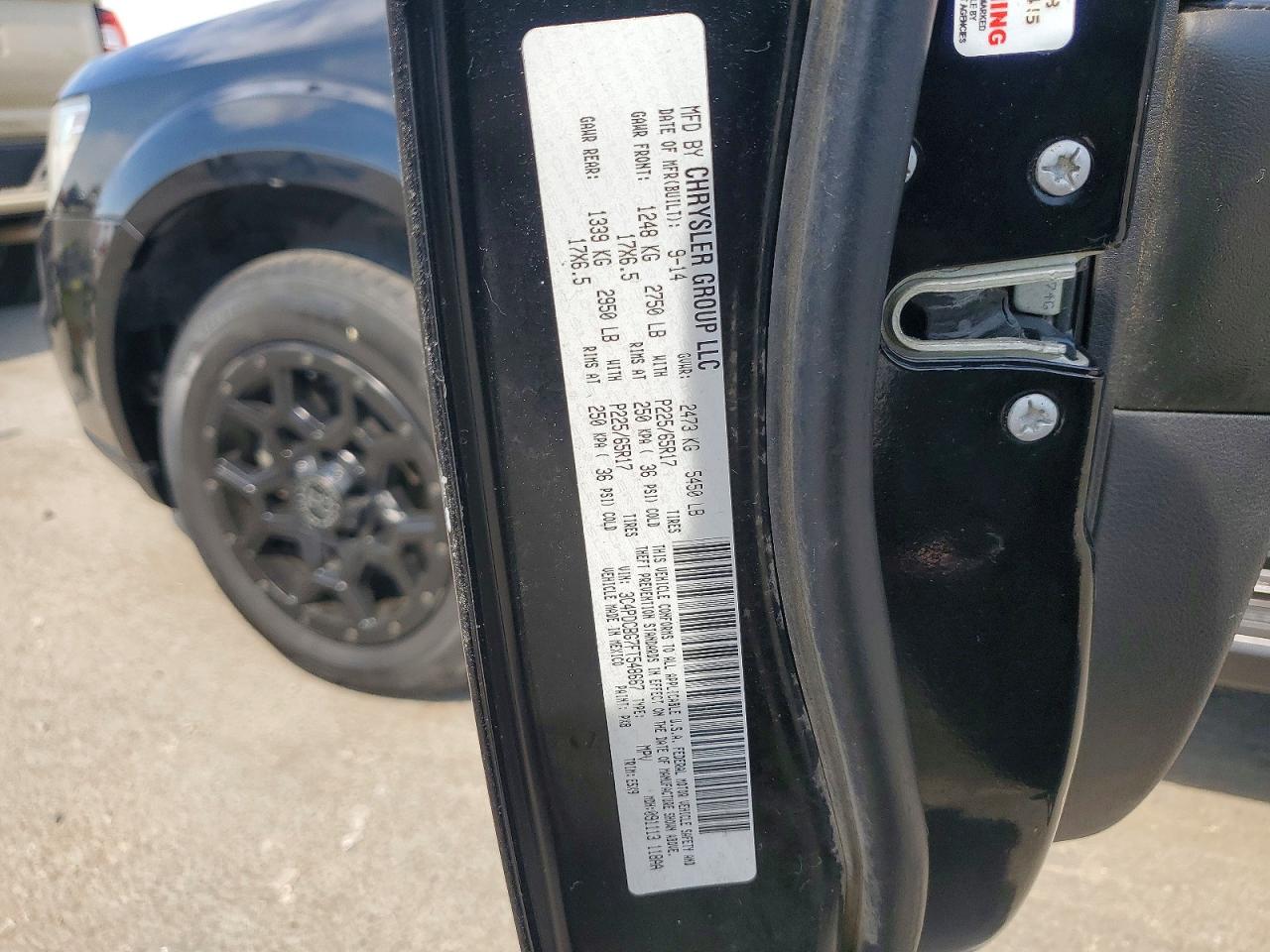 2015 Dodge Journey Sxt Black vin: 3C4PDCBG7FT548667
