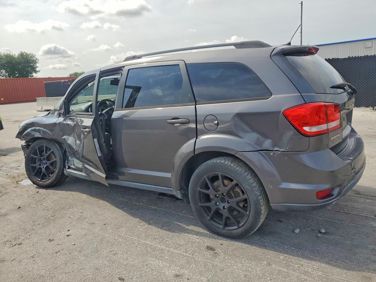 2015 Dodge Journey Sxt Gray vin: 3C4PDCBG7FT583774