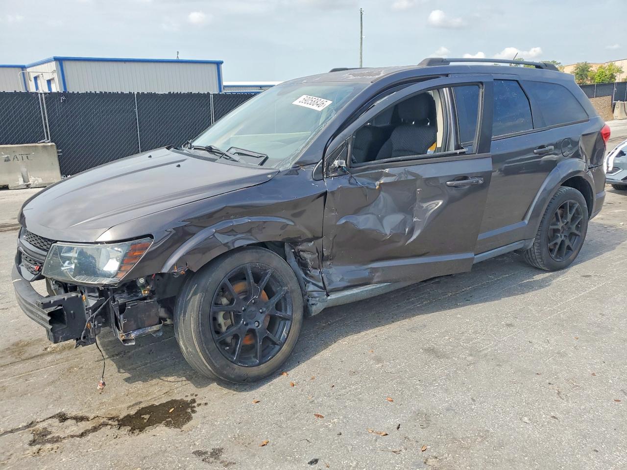 2015 Dodge Journey Sxt Gray vin: 3C4PDCBG7FT583774