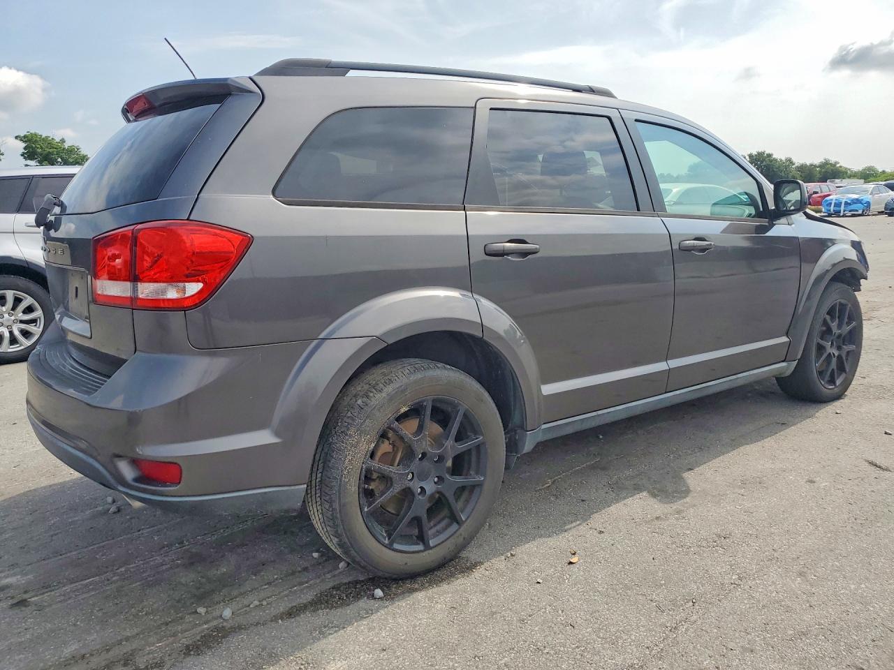 2015 Dodge Journey Sxt Gray vin: 3C4PDCBG7FT583774