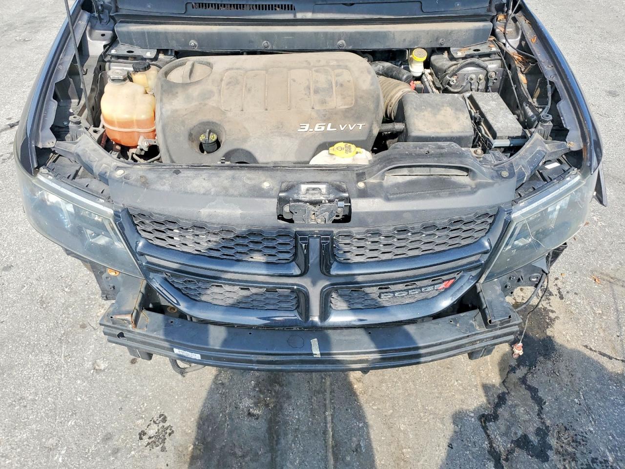 2015 Dodge Journey Sxt Gray vin: 3C4PDCBG7FT583774