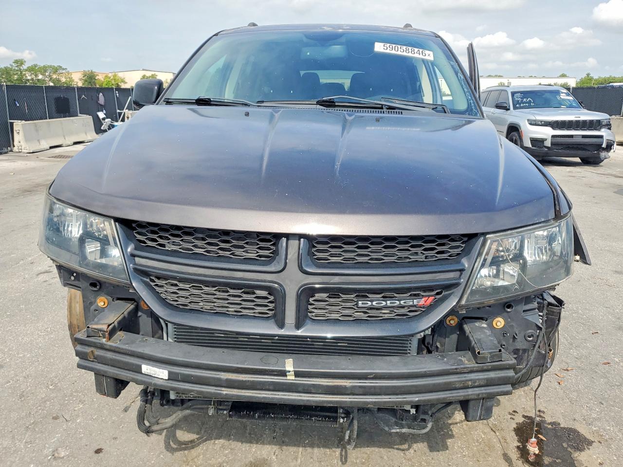 2015 Dodge Journey Sxt Gray vin: 3C4PDCBG7FT583774