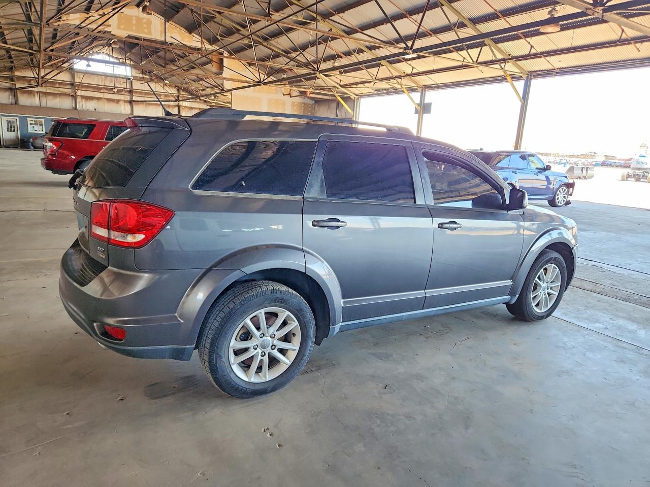 2015 Dodge Journey Sxt Gray vin: 3C4PDCBG7FT604977