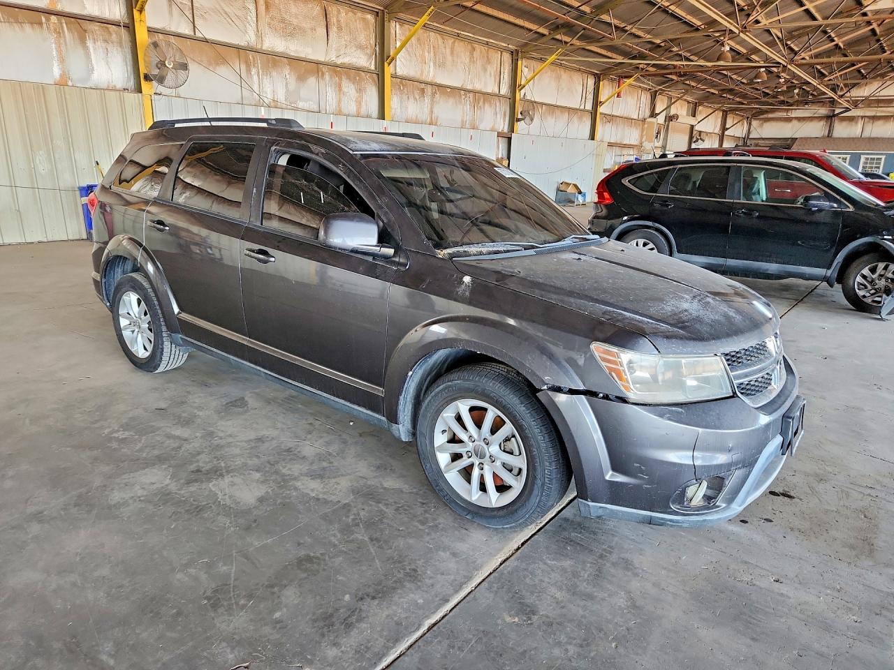 2015 Dodge Journey Sxt Gray vin: 3C4PDCBG7FT604977