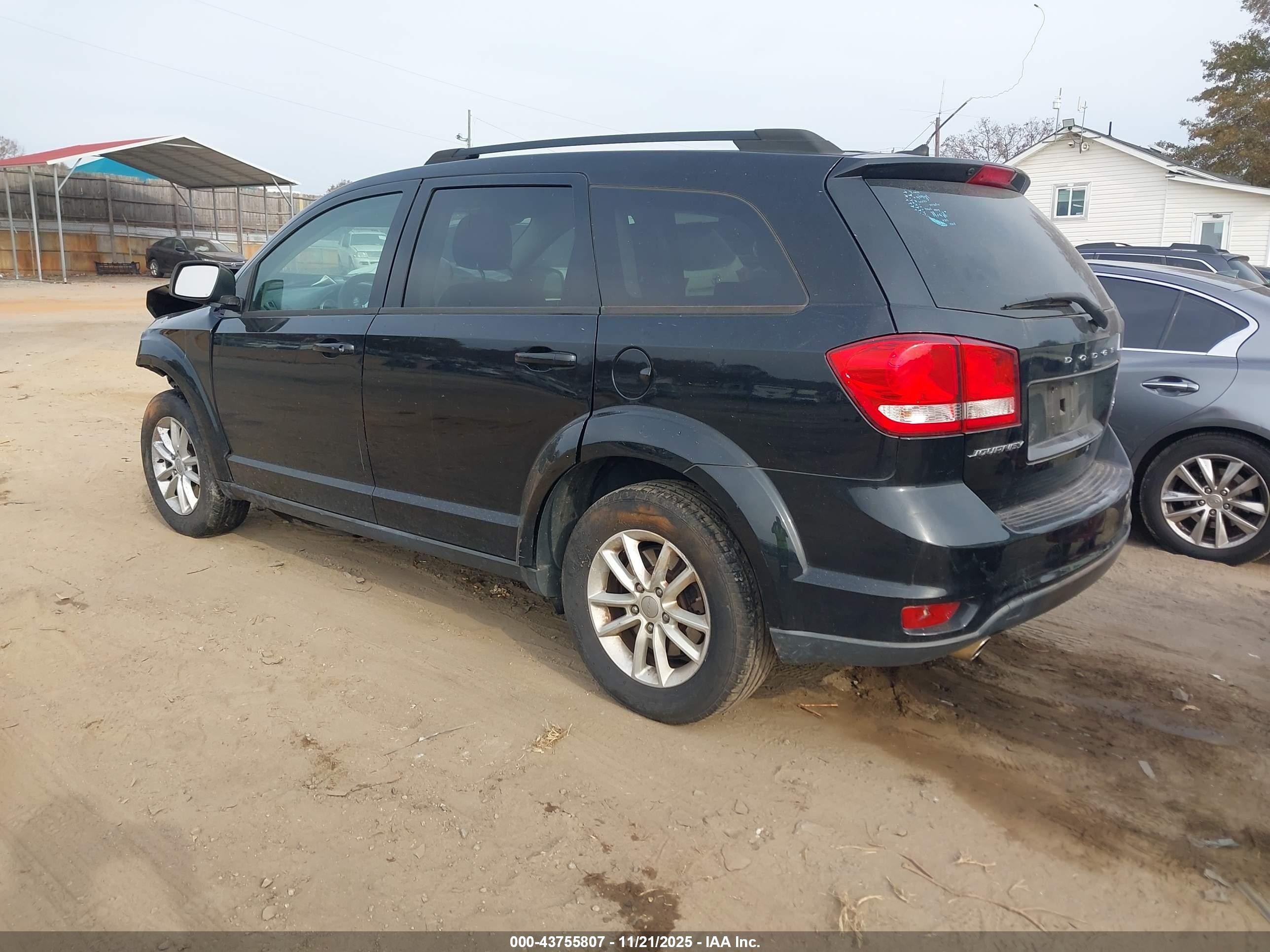 2015 Dodge Journey Sxt Black vin: 3C4PDCBG7FT690968