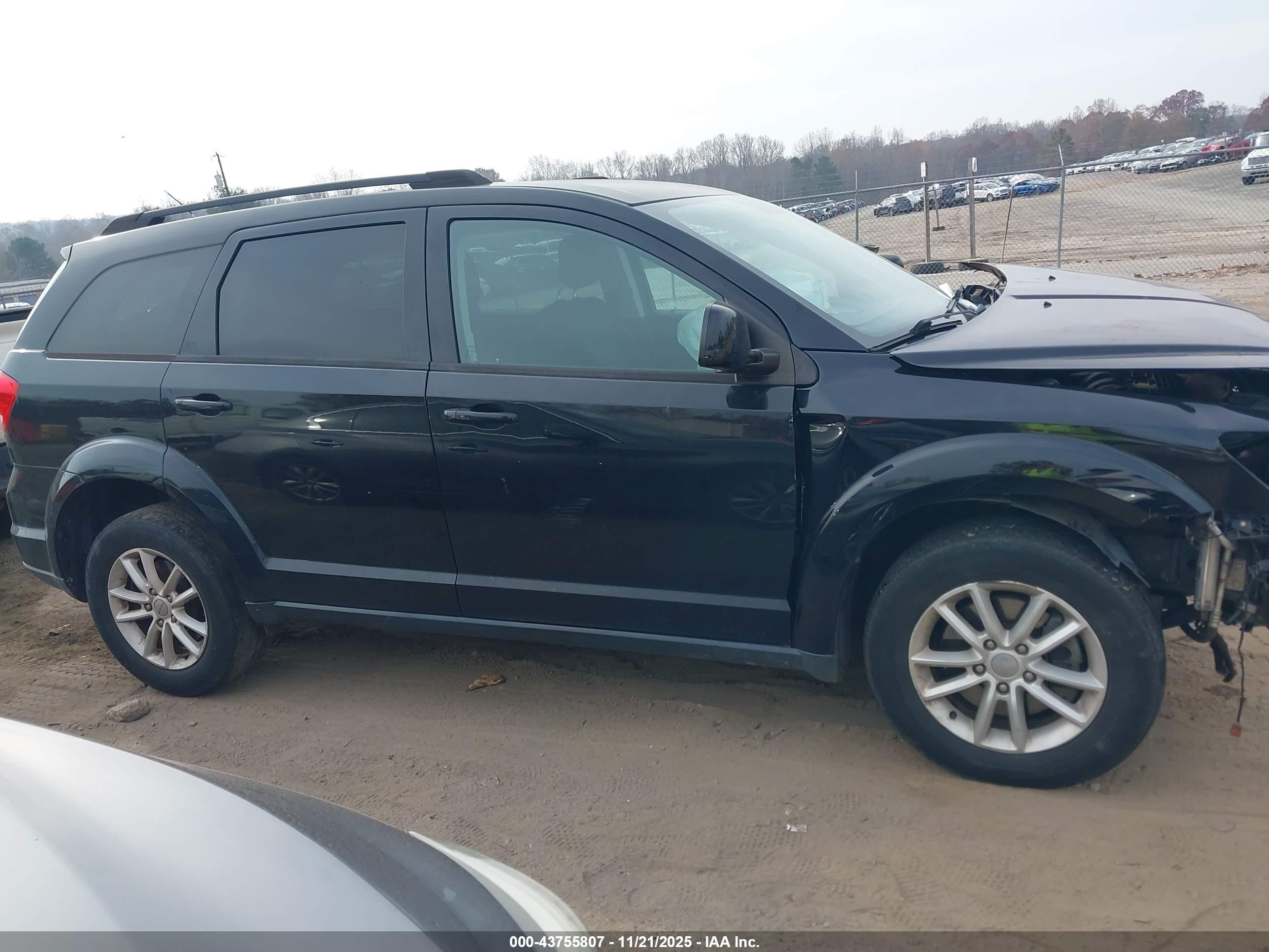 2015 Dodge Journey Sxt Black vin: 3C4PDCBG7FT690968