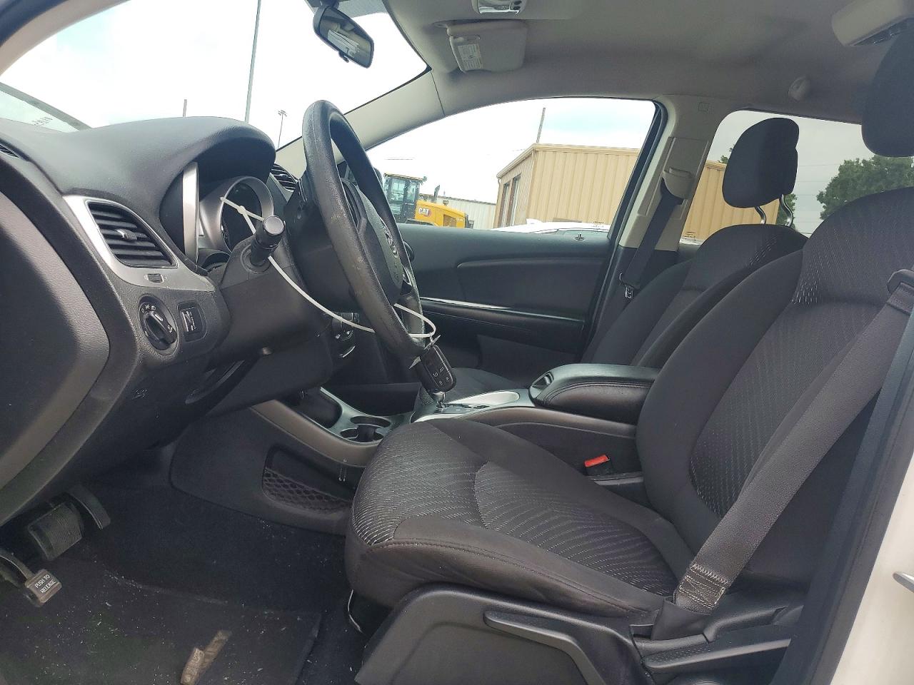 2015 Dodge Journey Sxt White vin: 3C4PDCBG7FT696687