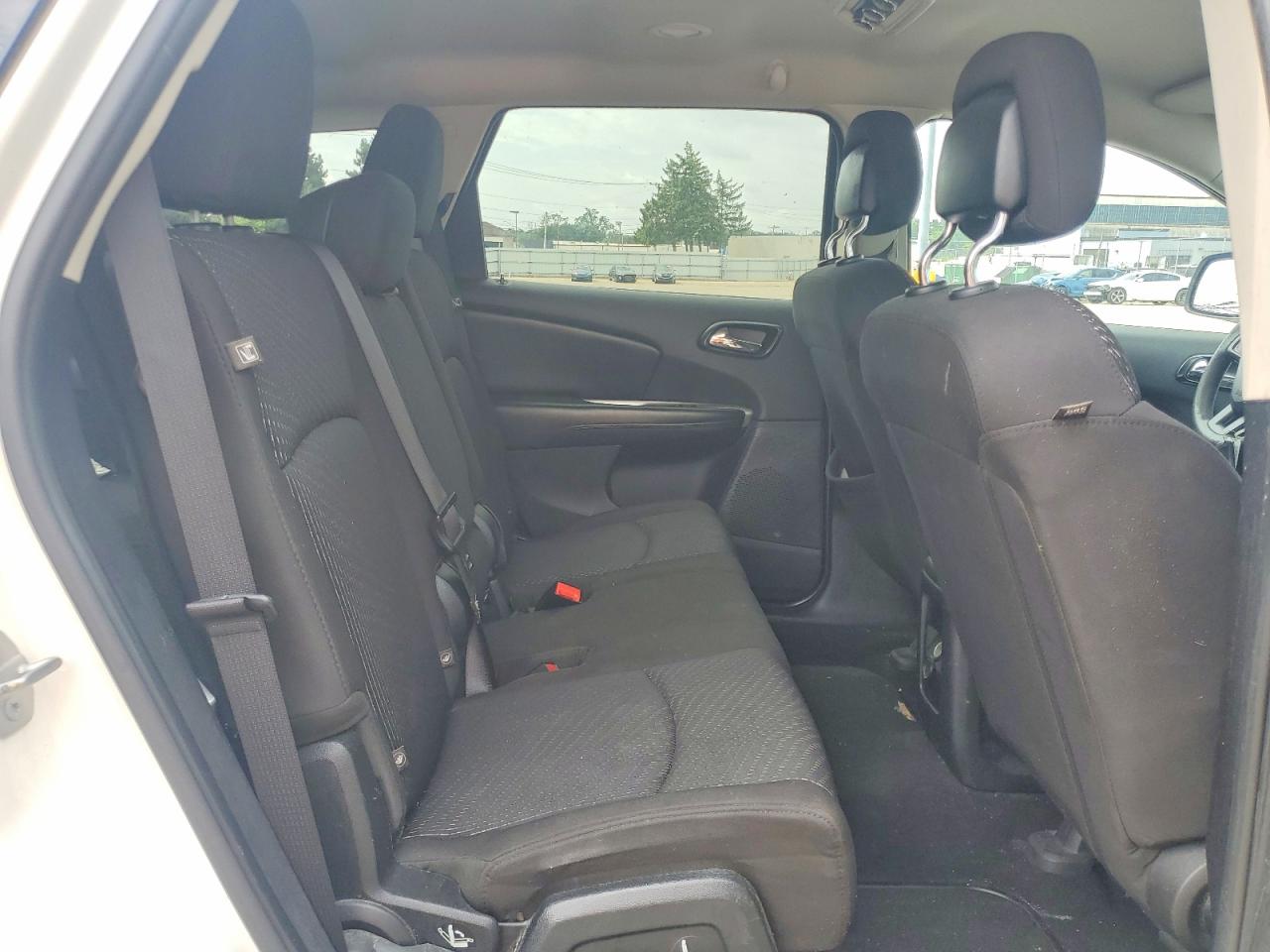 2015 Dodge Journey Sxt White vin: 3C4PDCBG7FT696687