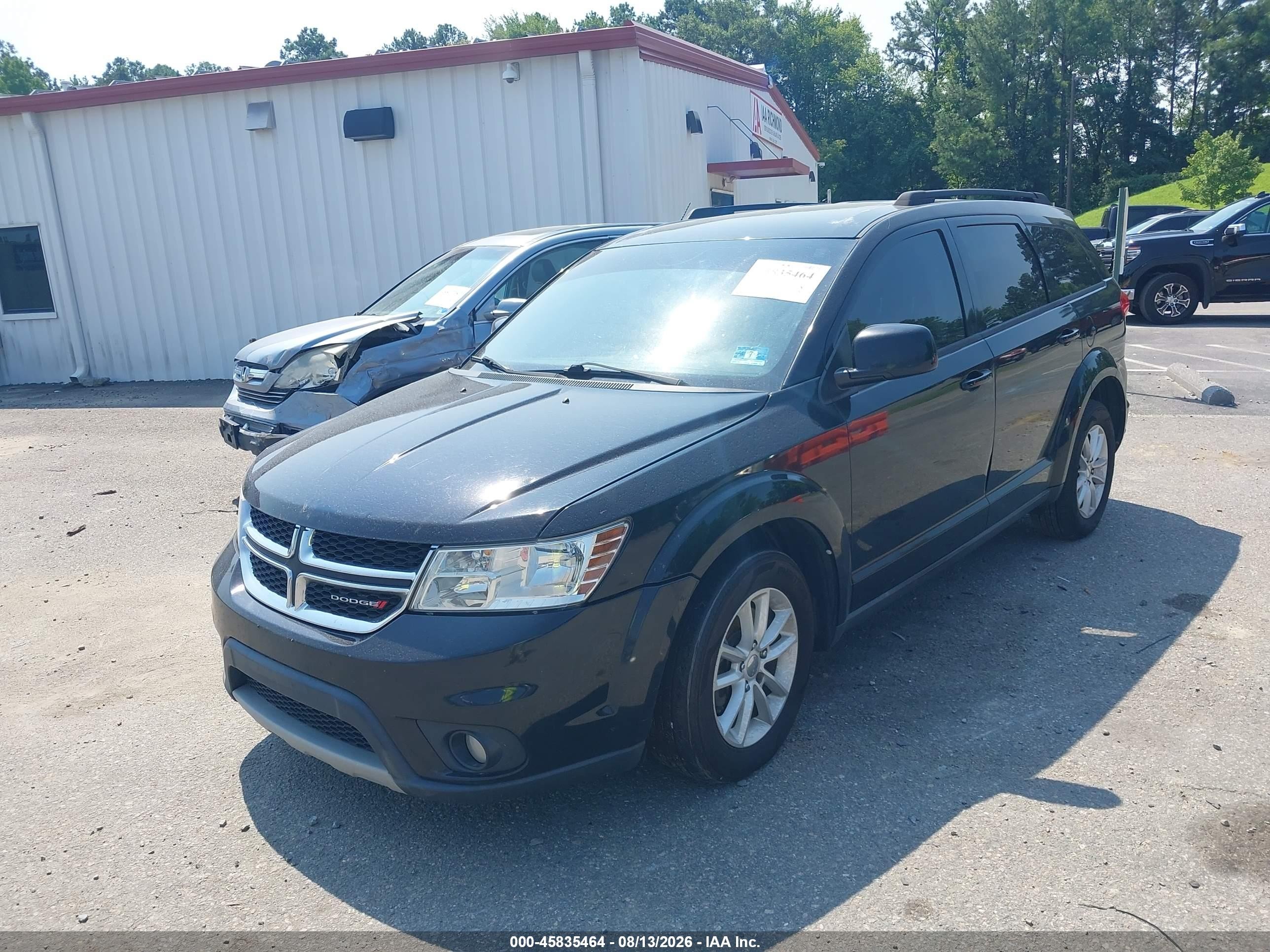 2015 Dodge Journey Sxt Черный vin: 3C4PDCBG7FT711396