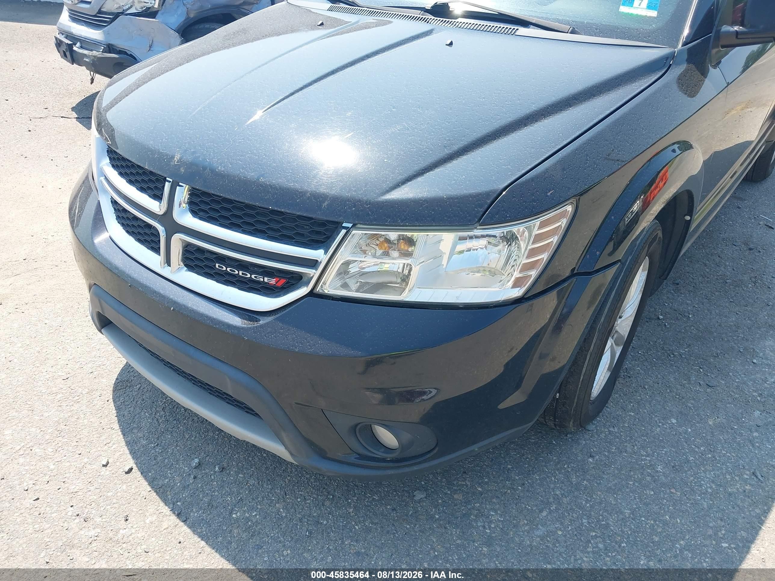 2015 Dodge Journey Sxt Черный vin: 3C4PDCBG7FT711396