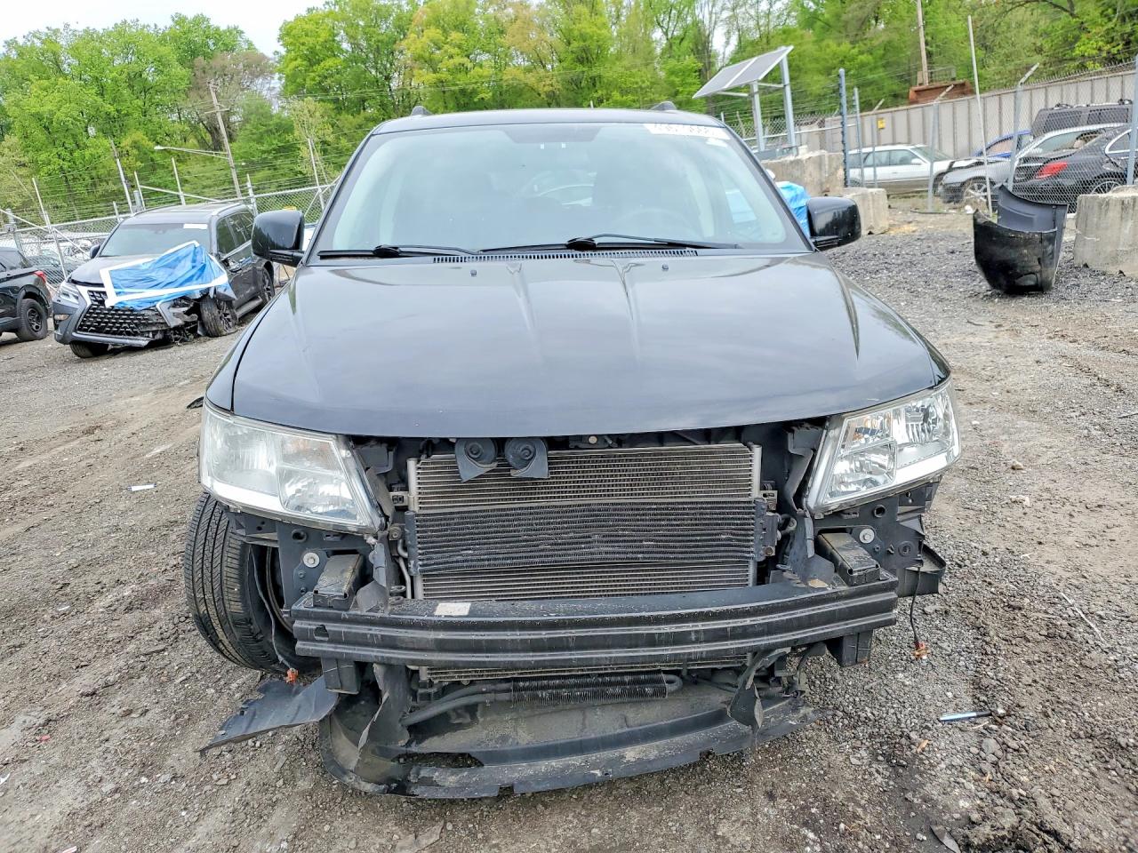 2015 Dodge Journey Black vin: 3C4PDCBG7FT722558