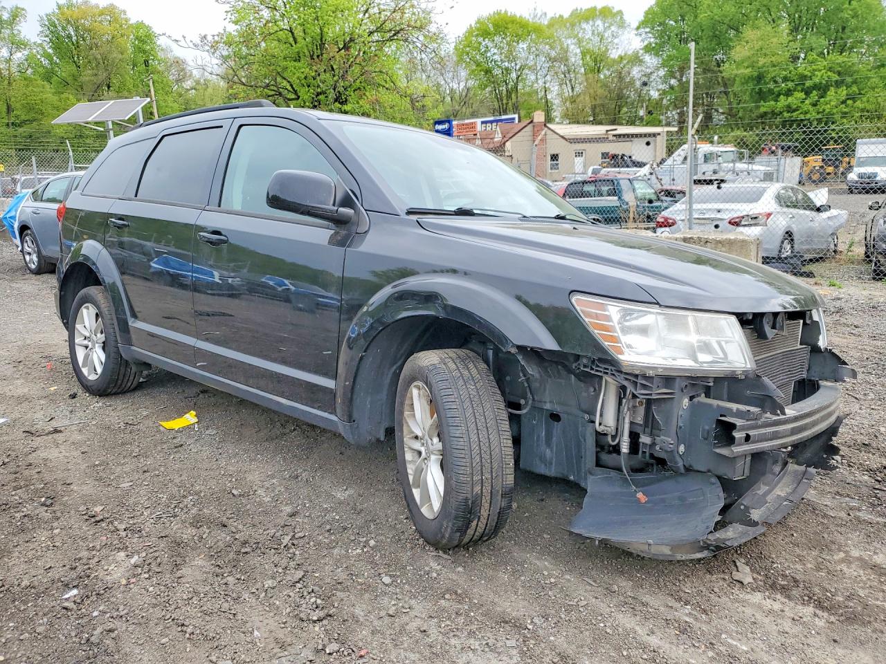 2015 Dodge Journey Black vin: 3C4PDCBG7FT722558