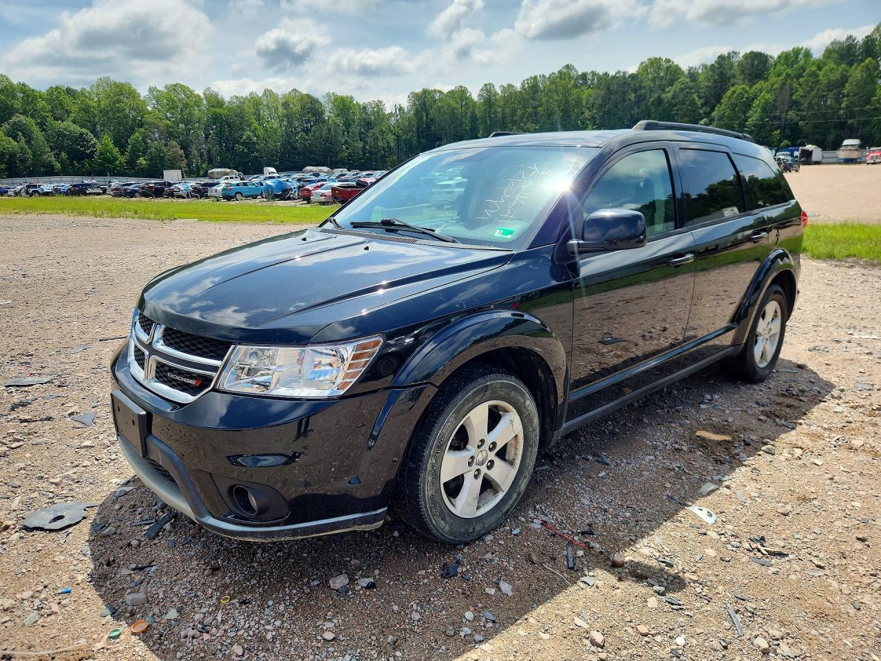 2012 Dodge Journey Sxt Black vin: 3C4PDCBG8CT308443