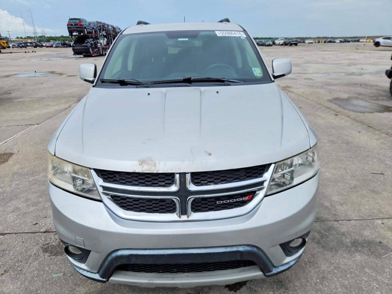 2013 Dodg Journey Silver vin: 3C4PDCBG8DT521586
