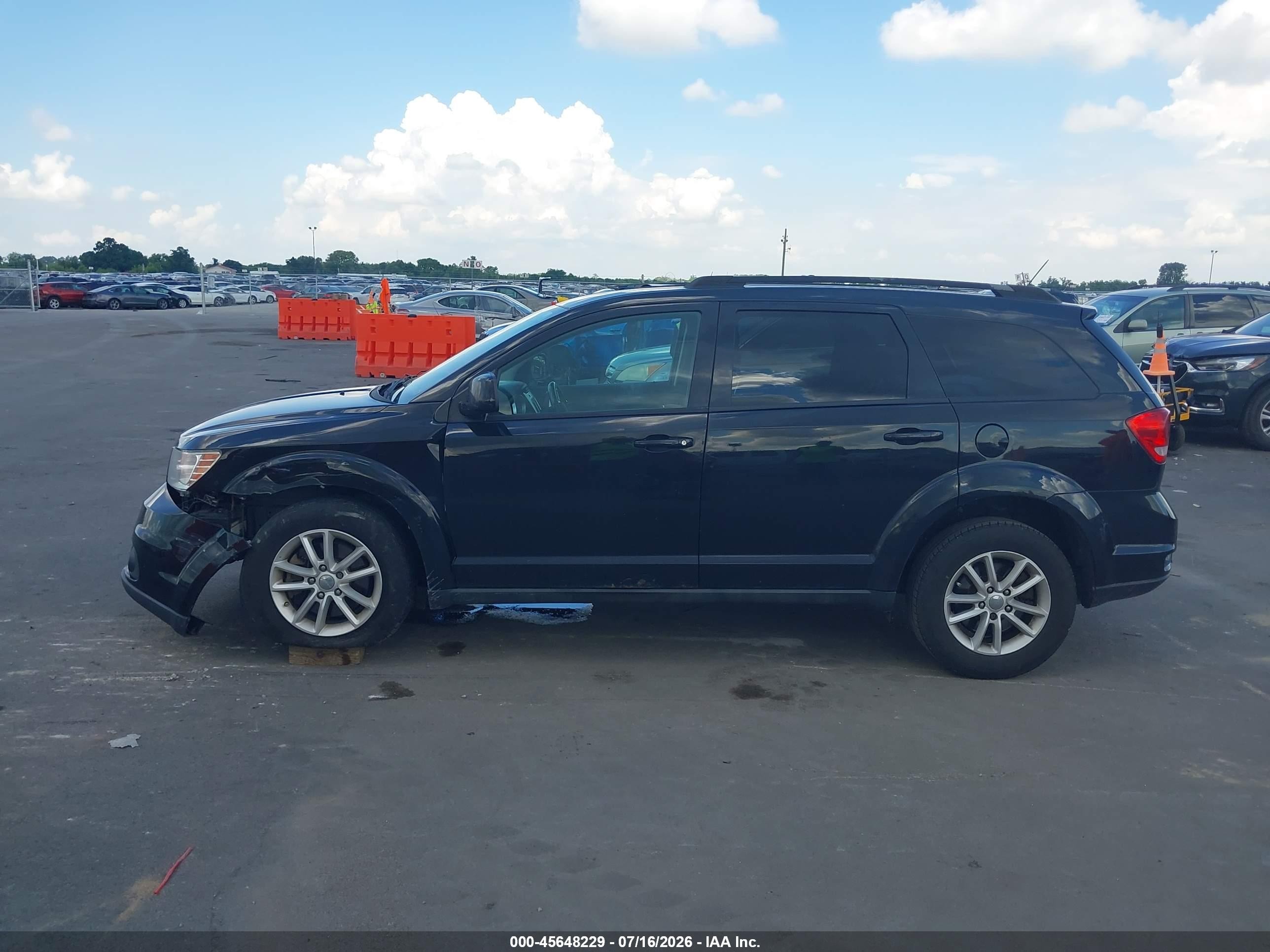 2013 Dodge Journey Sxt Black vin: 3C4PDCBG8DT576474