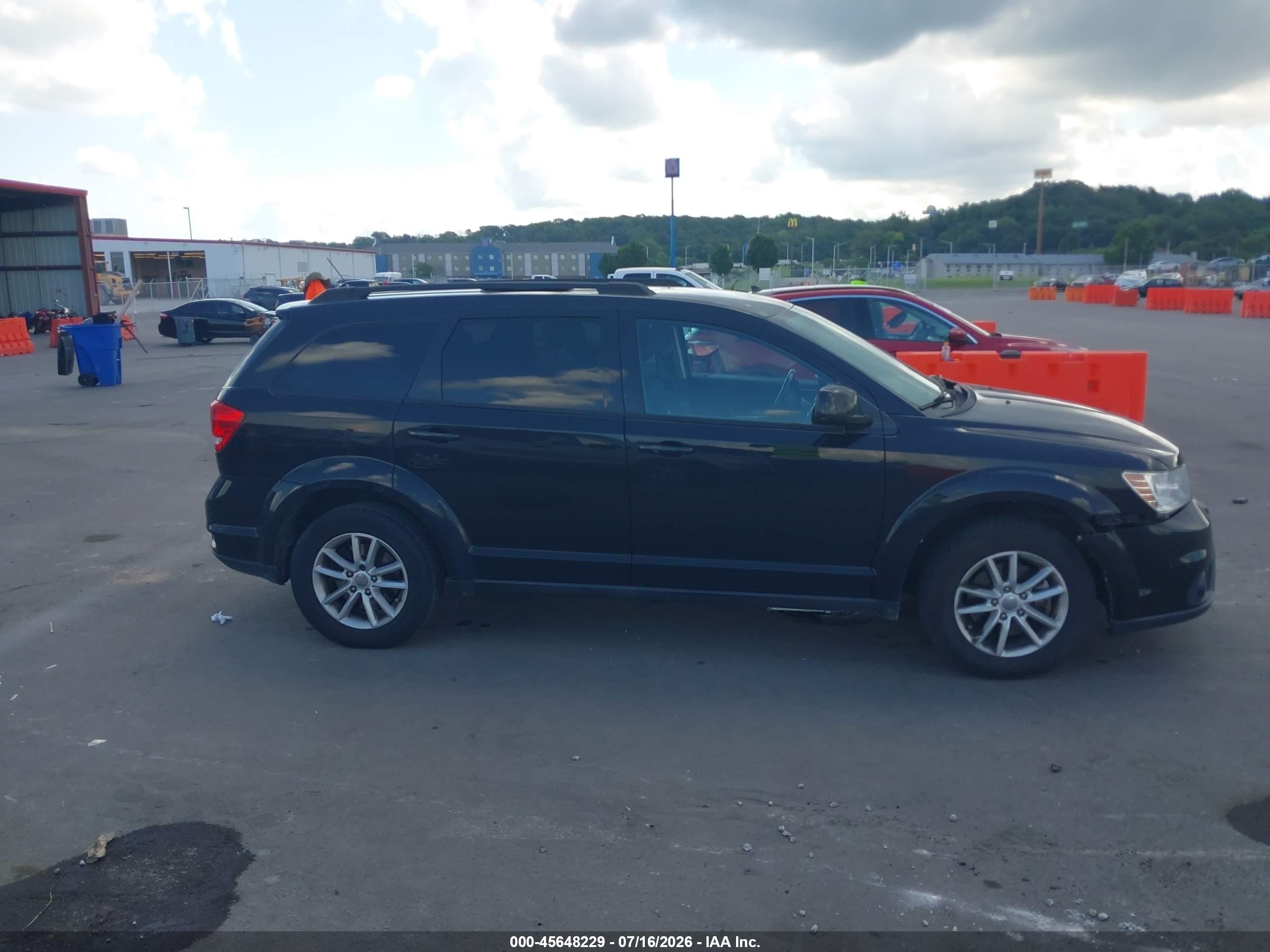2013 Dodge Journey Sxt Black vin: 3C4PDCBG8DT576474