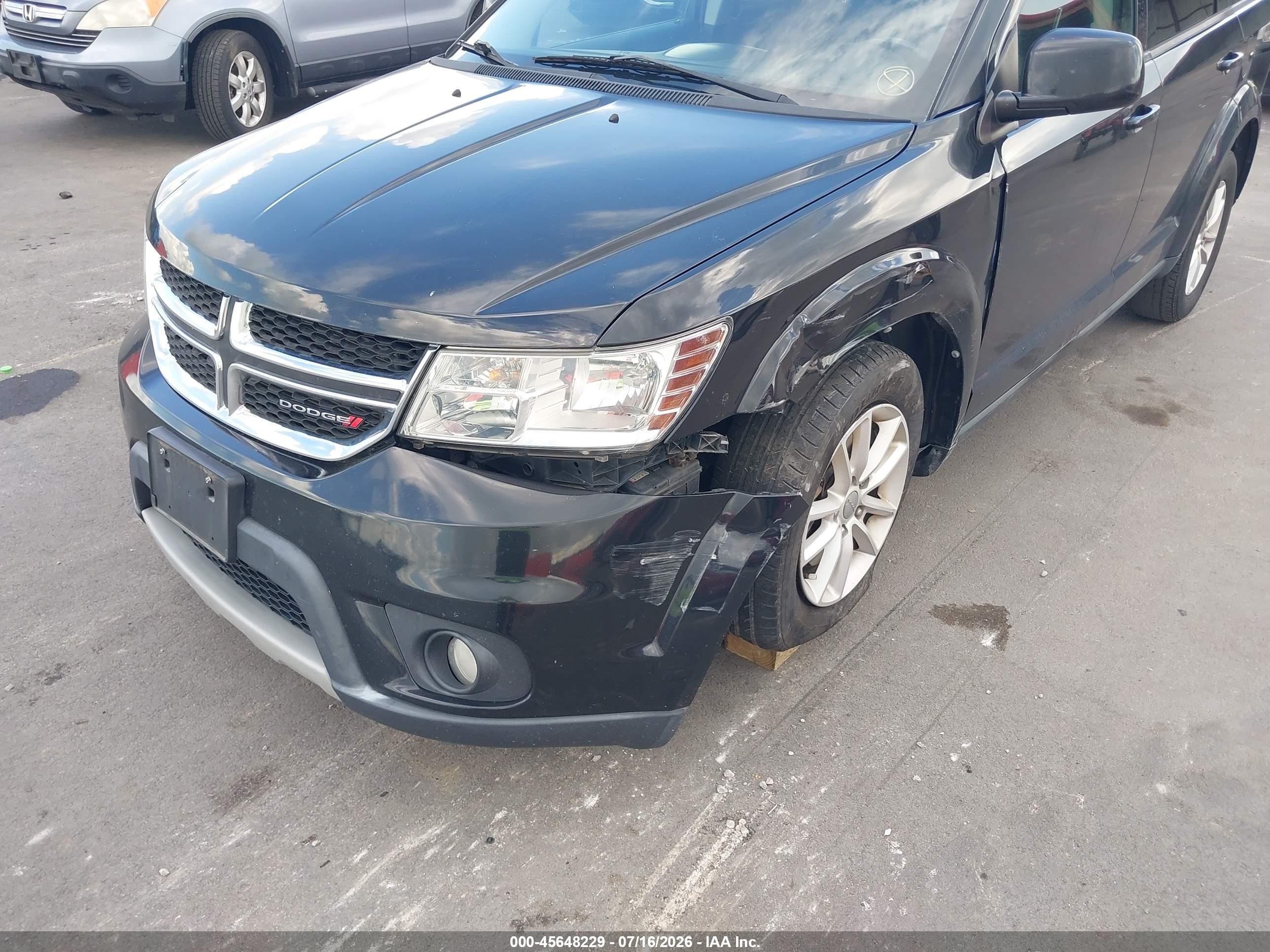 2013 Dodge Journey Sxt Black vin: 3C4PDCBG8DT576474