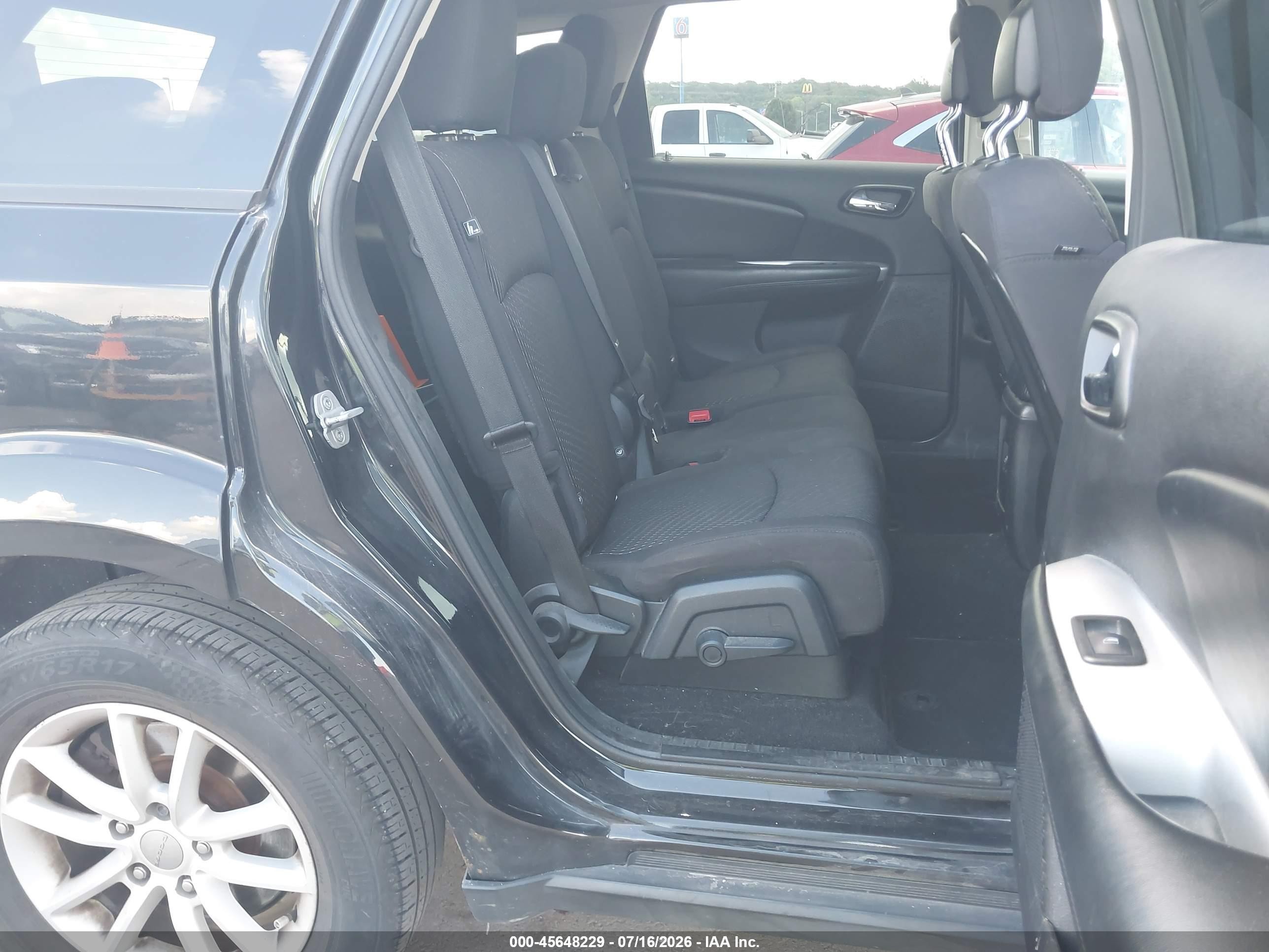2013 Dodge Journey Sxt Black vin: 3C4PDCBG8DT576474