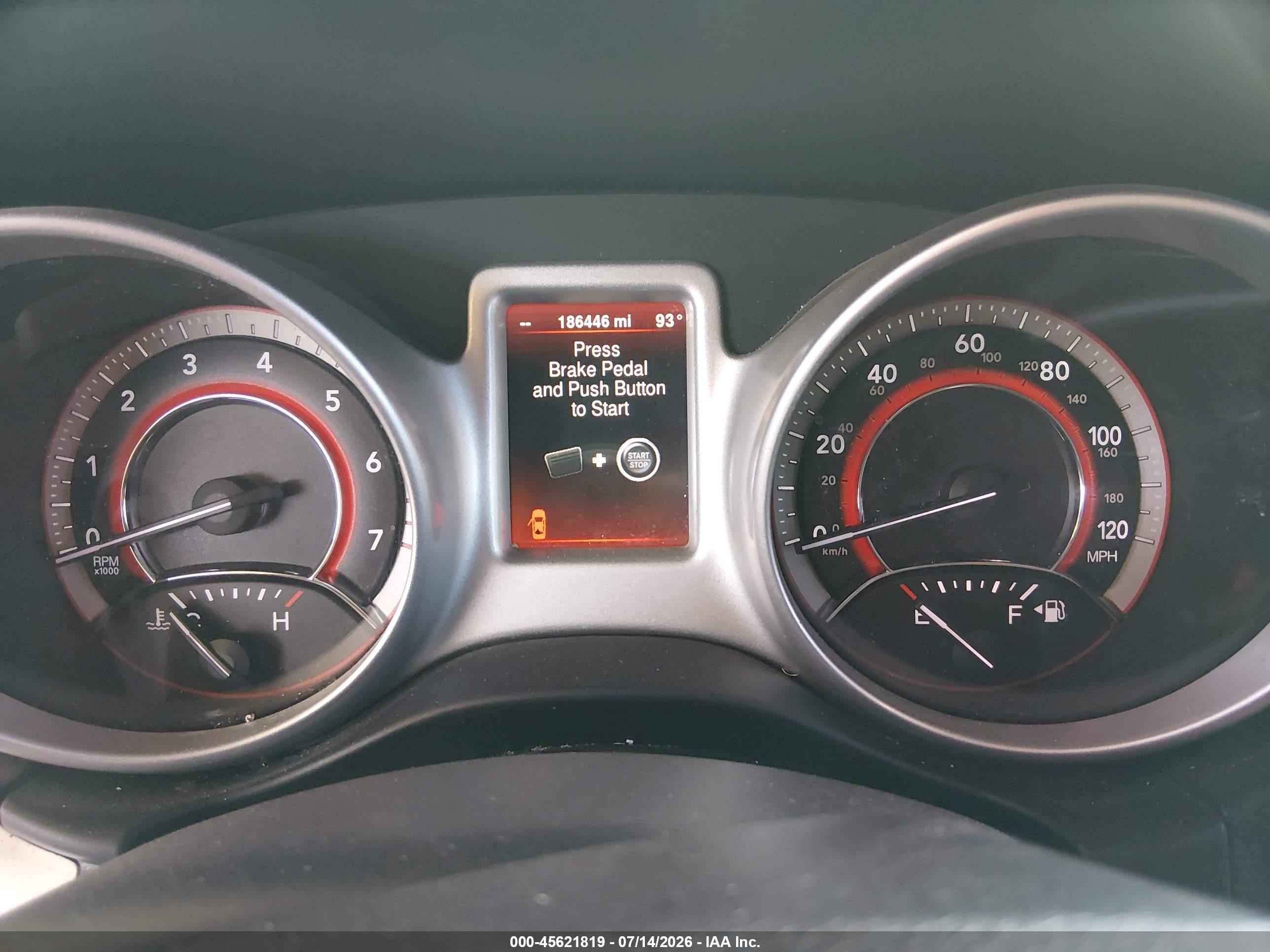 2013 Dodge Journey Sxt Red vin: 3C4PDCBG8DT665641