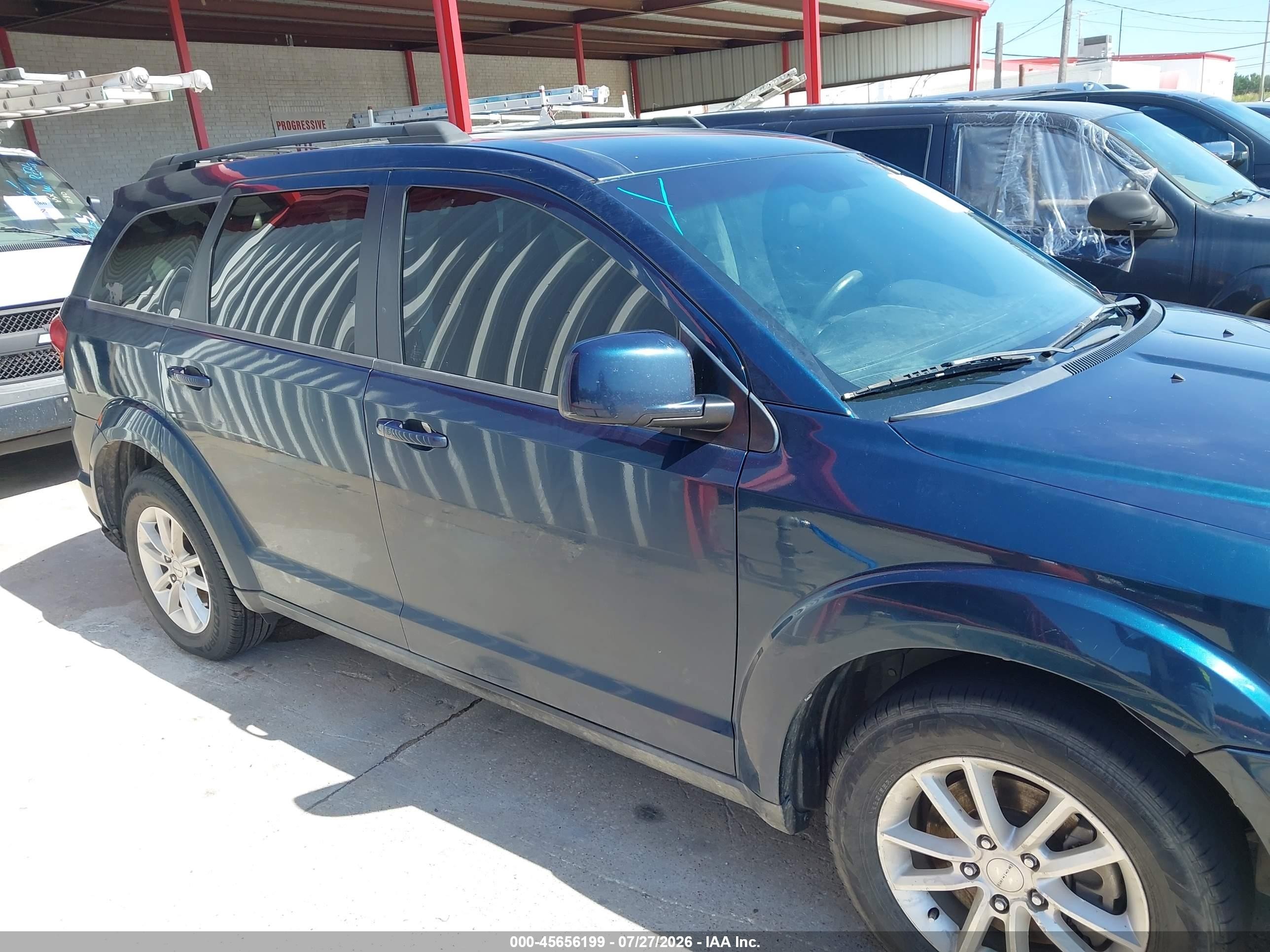 2014 Dodge Journey Sxt Green vin: 3C4PDCBG8ET115437