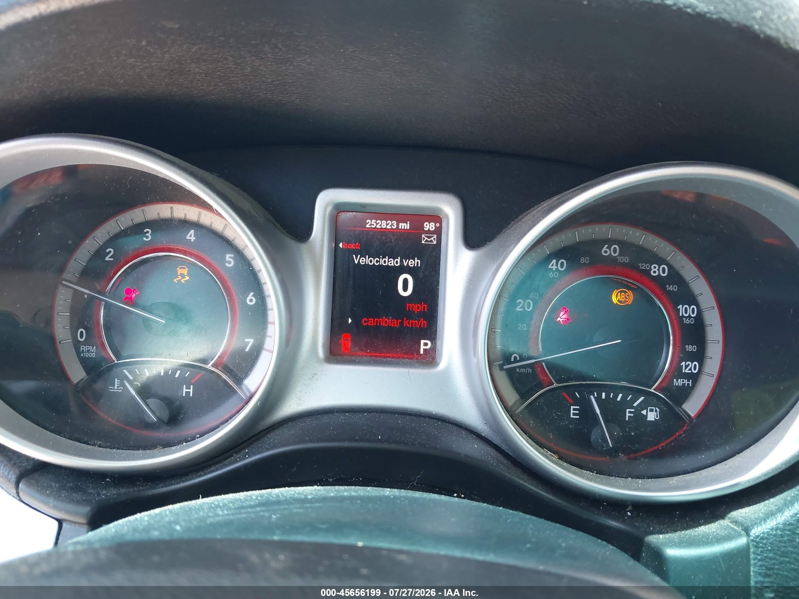 2014 Dodge Journey Sxt Green vin: 3C4PDCBG8ET115437