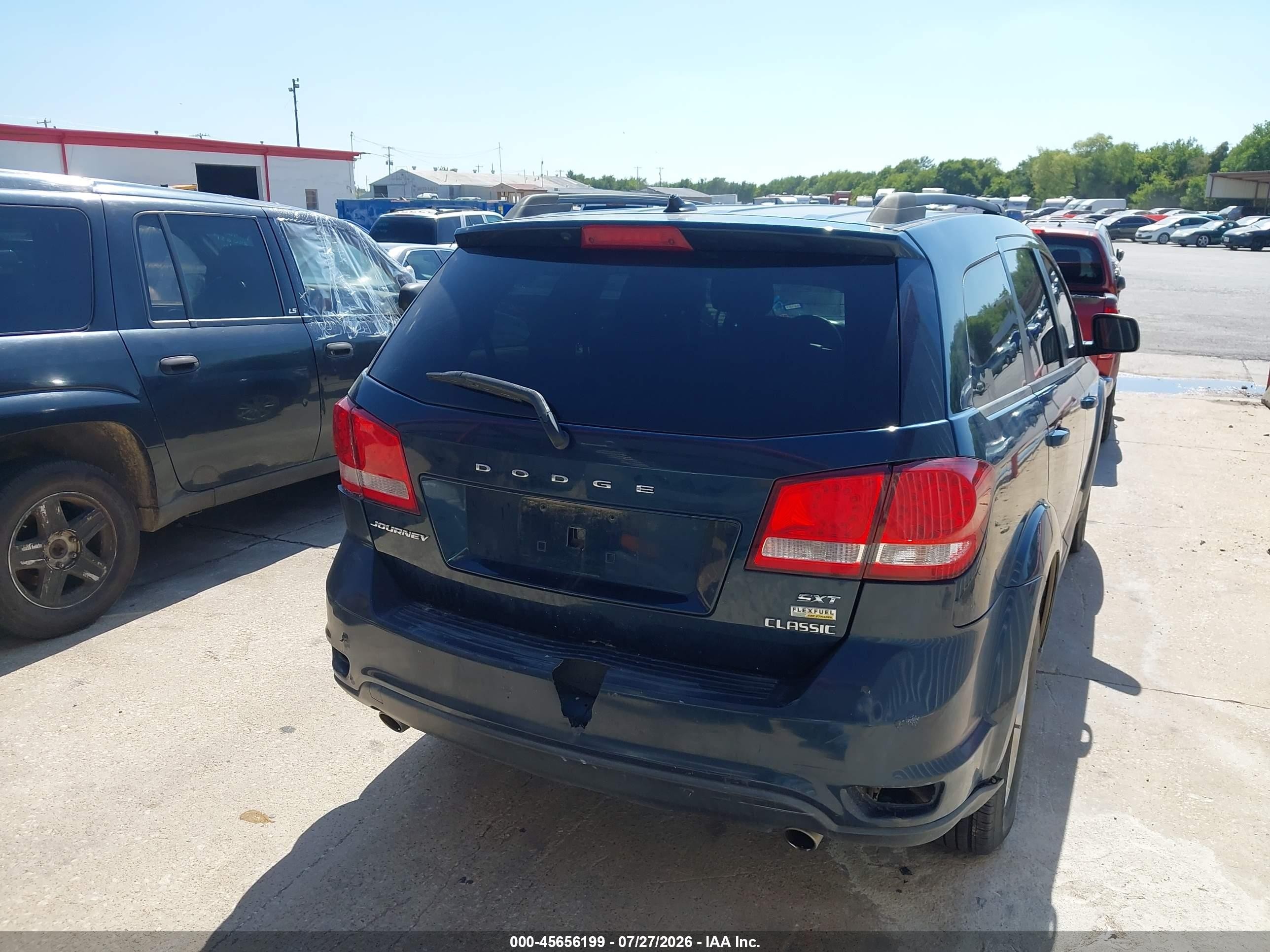 2014 Dodge Journey Sxt Green vin: 3C4PDCBG8ET115437