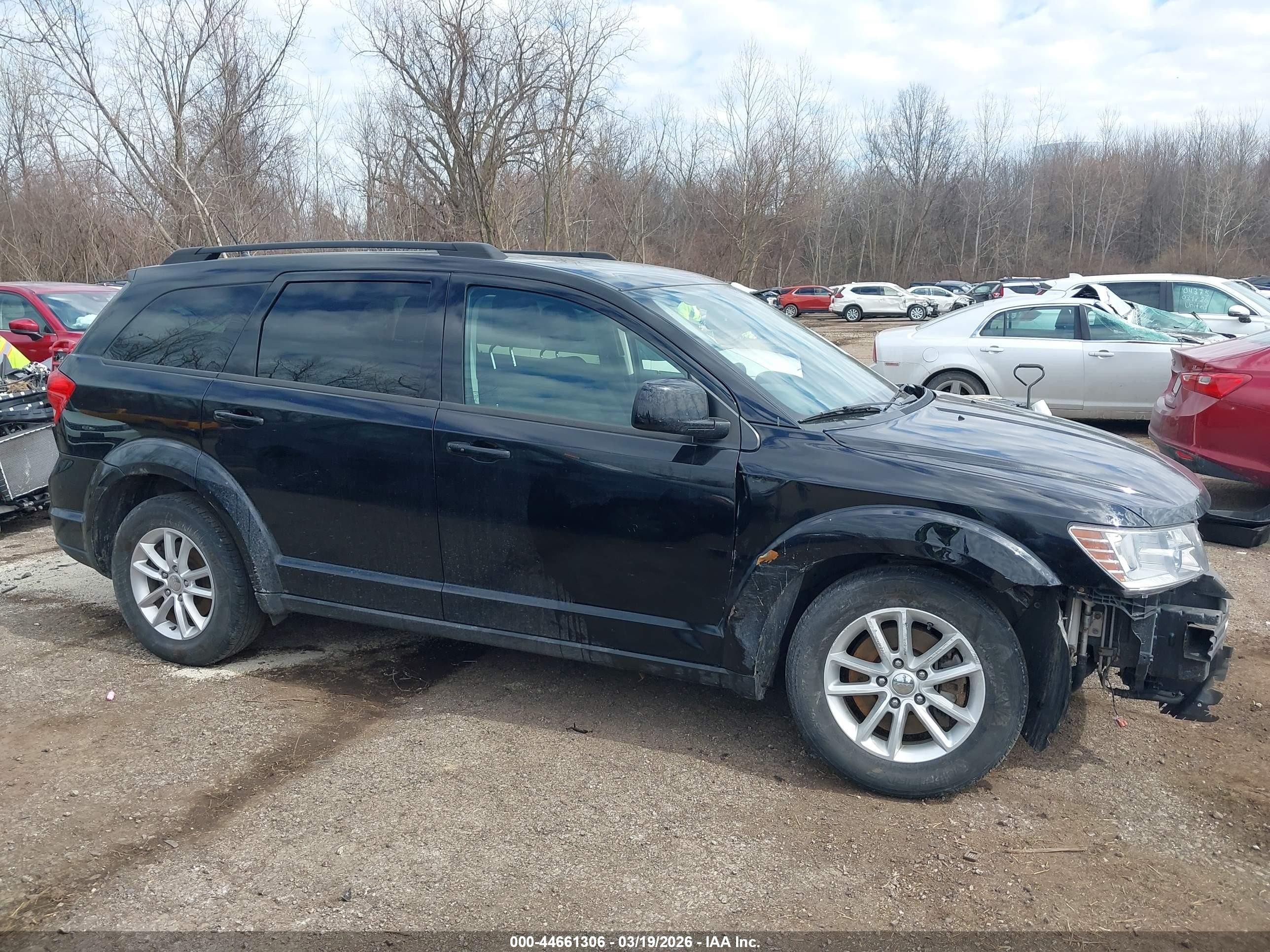 2014 Dodge Journey Sxt Black vin: 3C4PDCBG8ET141018