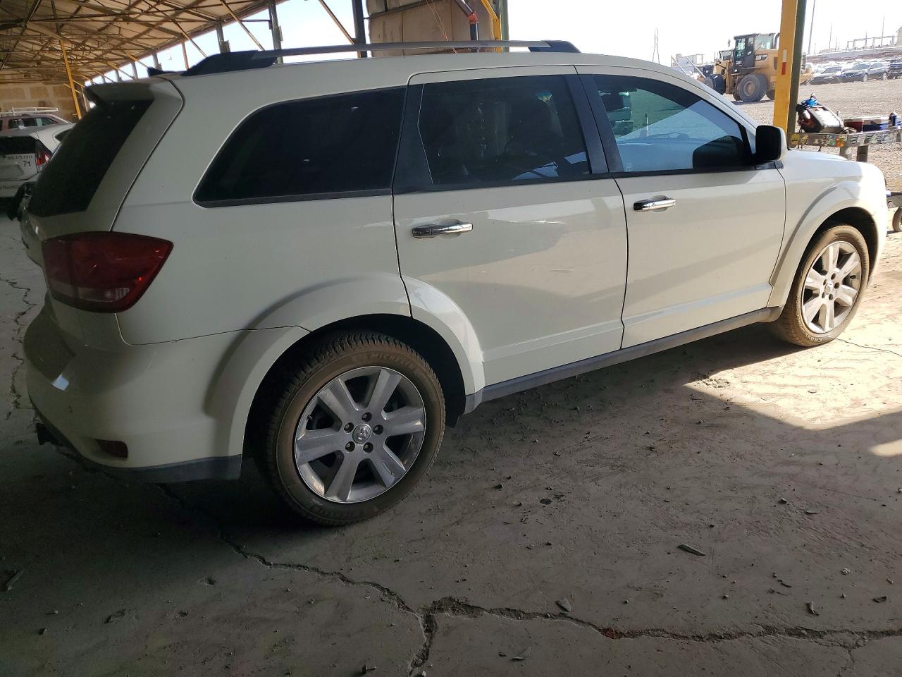 2015 Dodge Journey Sxt White vin: 3C4PDCBG8FT599501