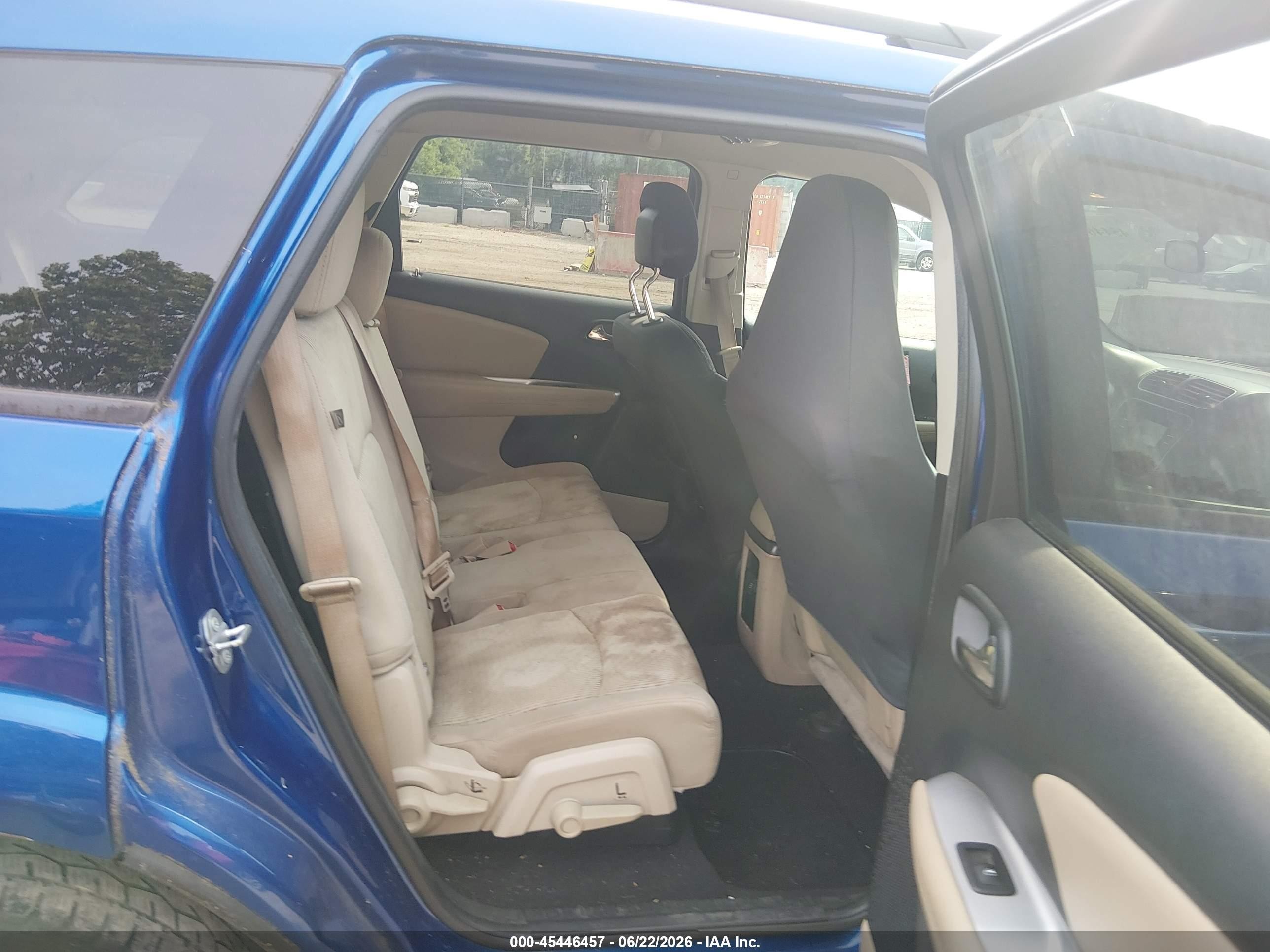 2015 Dodge Journey Sxt Blue vin: 3C4PDCBG8FT669062