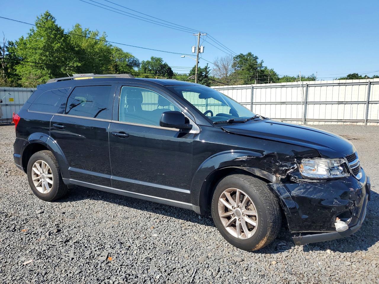 2015 Dodge Journey Sxt Black vin: 3C4PDCBG8FT685942