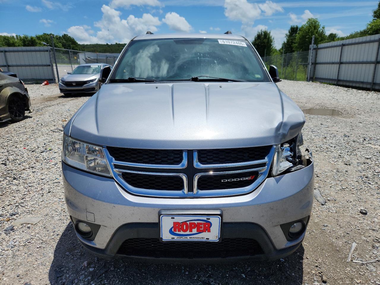 2015 Dodge Journey Sxt Silver vin: 3C4PDCBG8FT686508