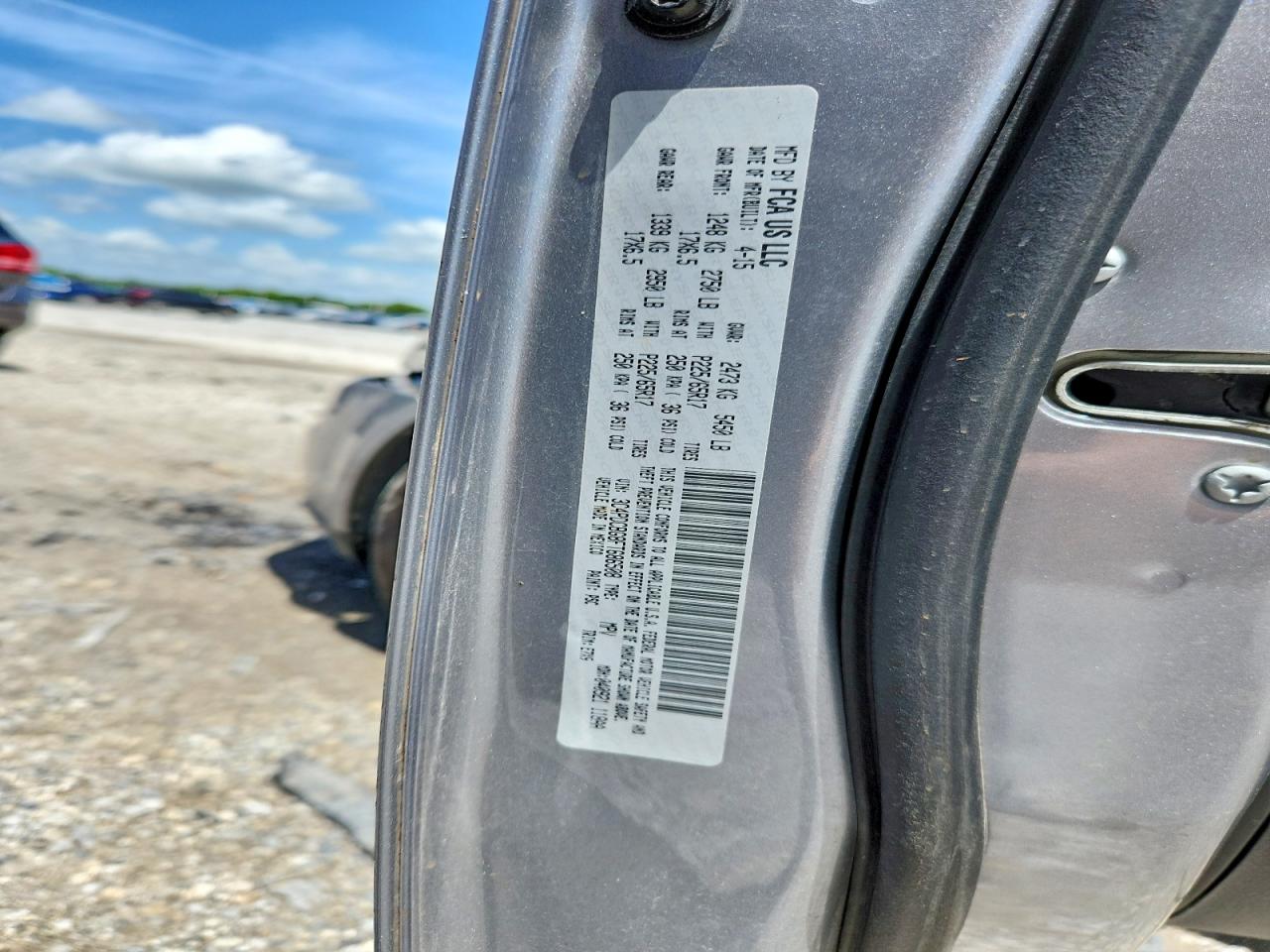 2015 Dodge Journey Sxt Silver vin: 3C4PDCBG8FT686508