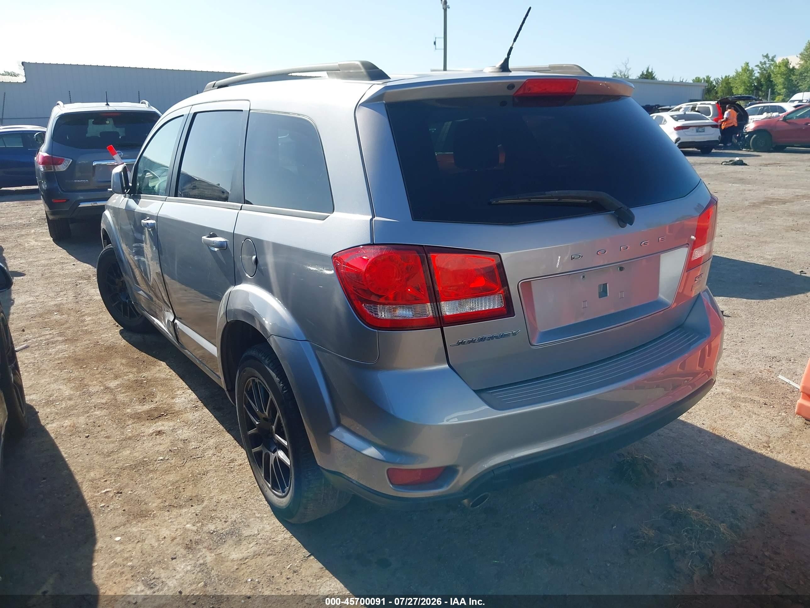 2015 Dodge Journey Sxt Серебряный vin: 3C4PDCBG8FT711455