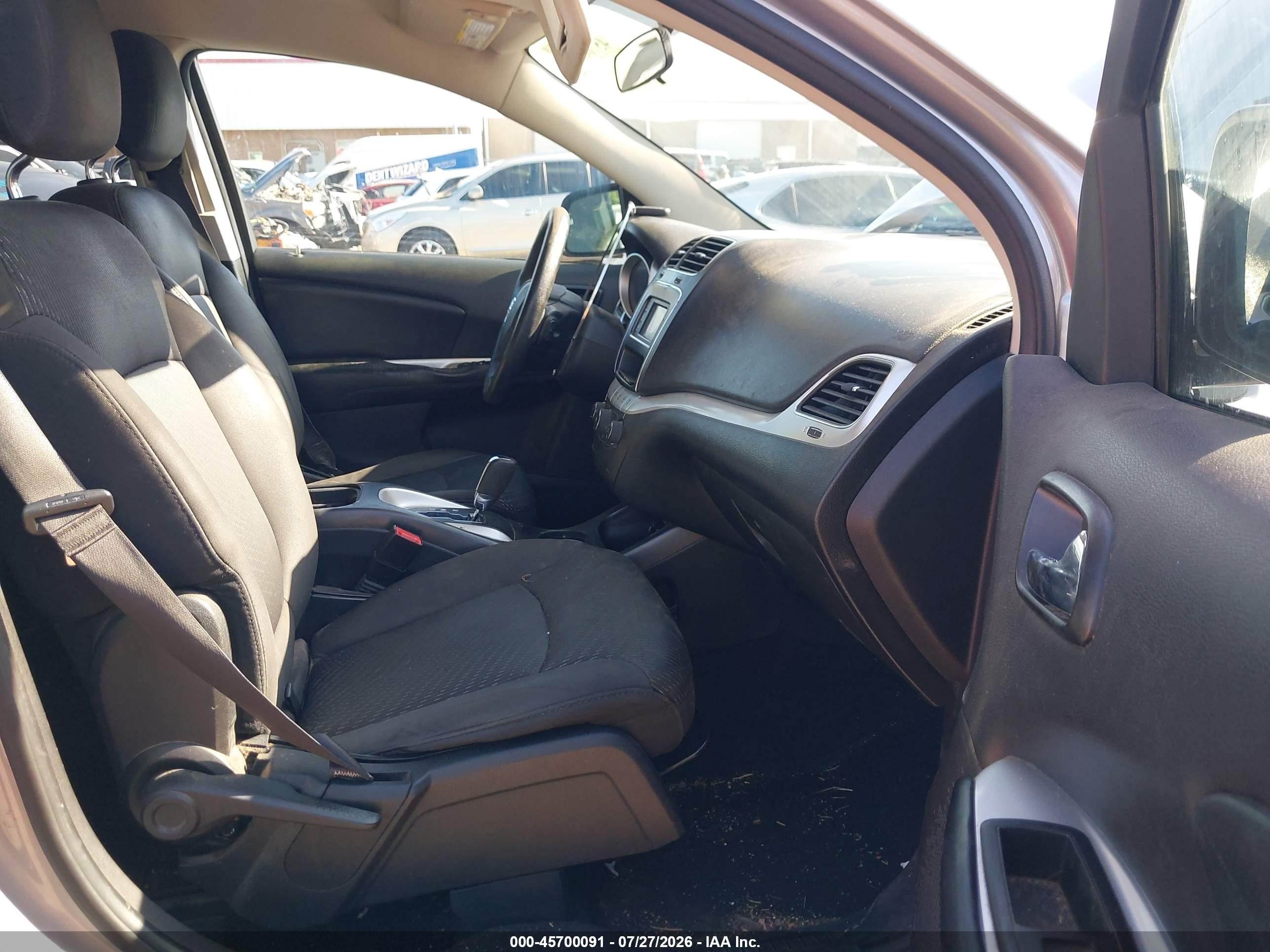 2015 Dodge Journey Sxt Серебряный vin: 3C4PDCBG8FT711455
