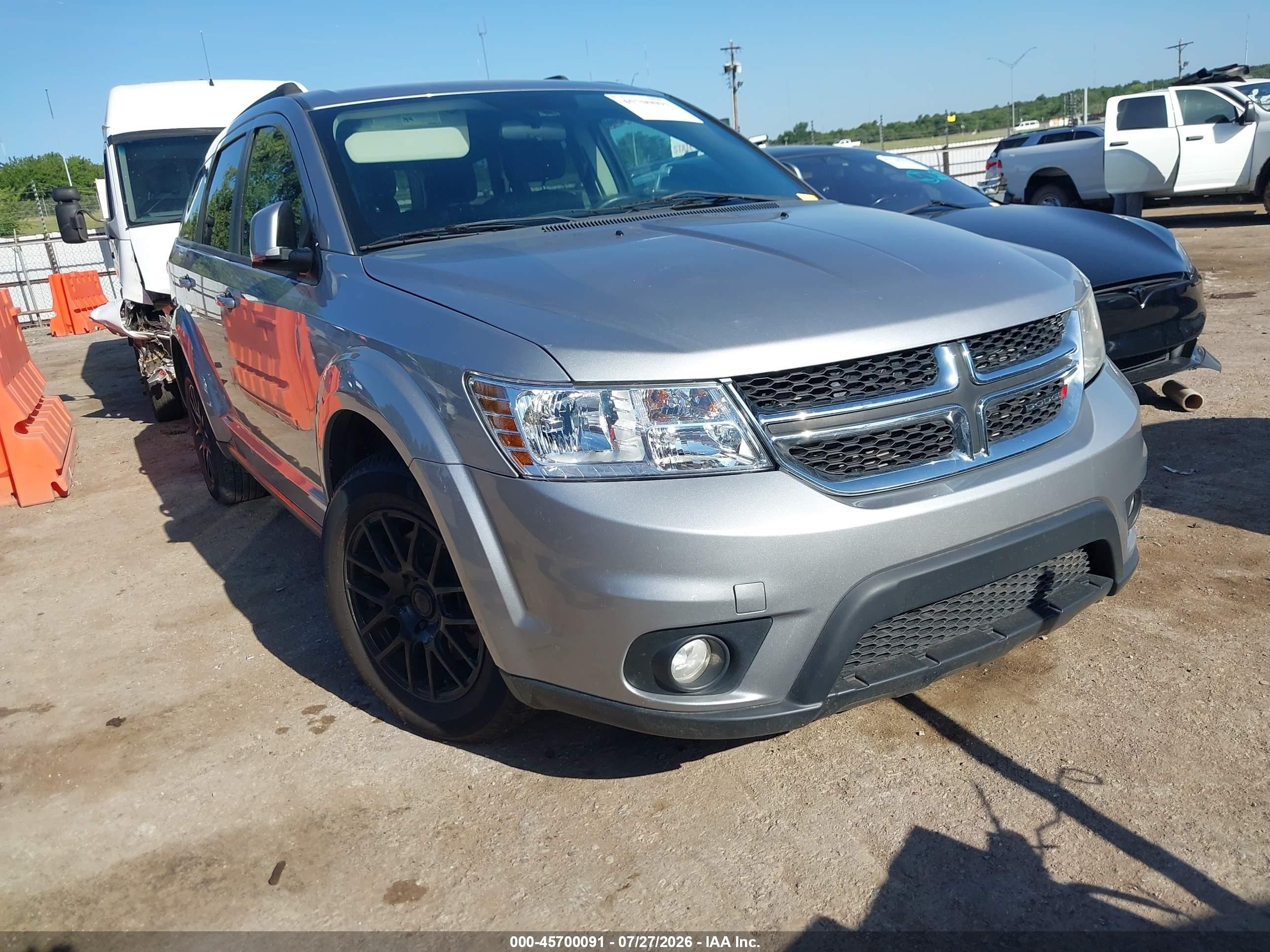 2015 Dodge Journey Sxt Серебряный vin: 3C4PDCBG8FT711455