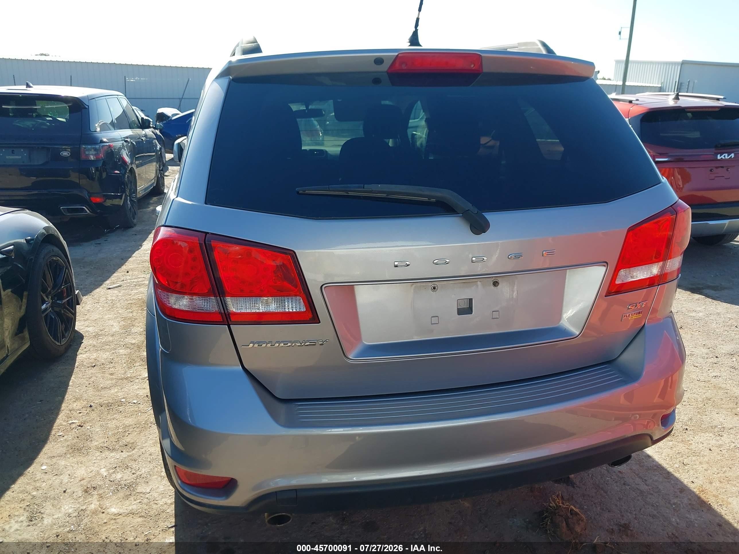 2015 Dodge Journey Sxt Серебряный vin: 3C4PDCBG8FT711455