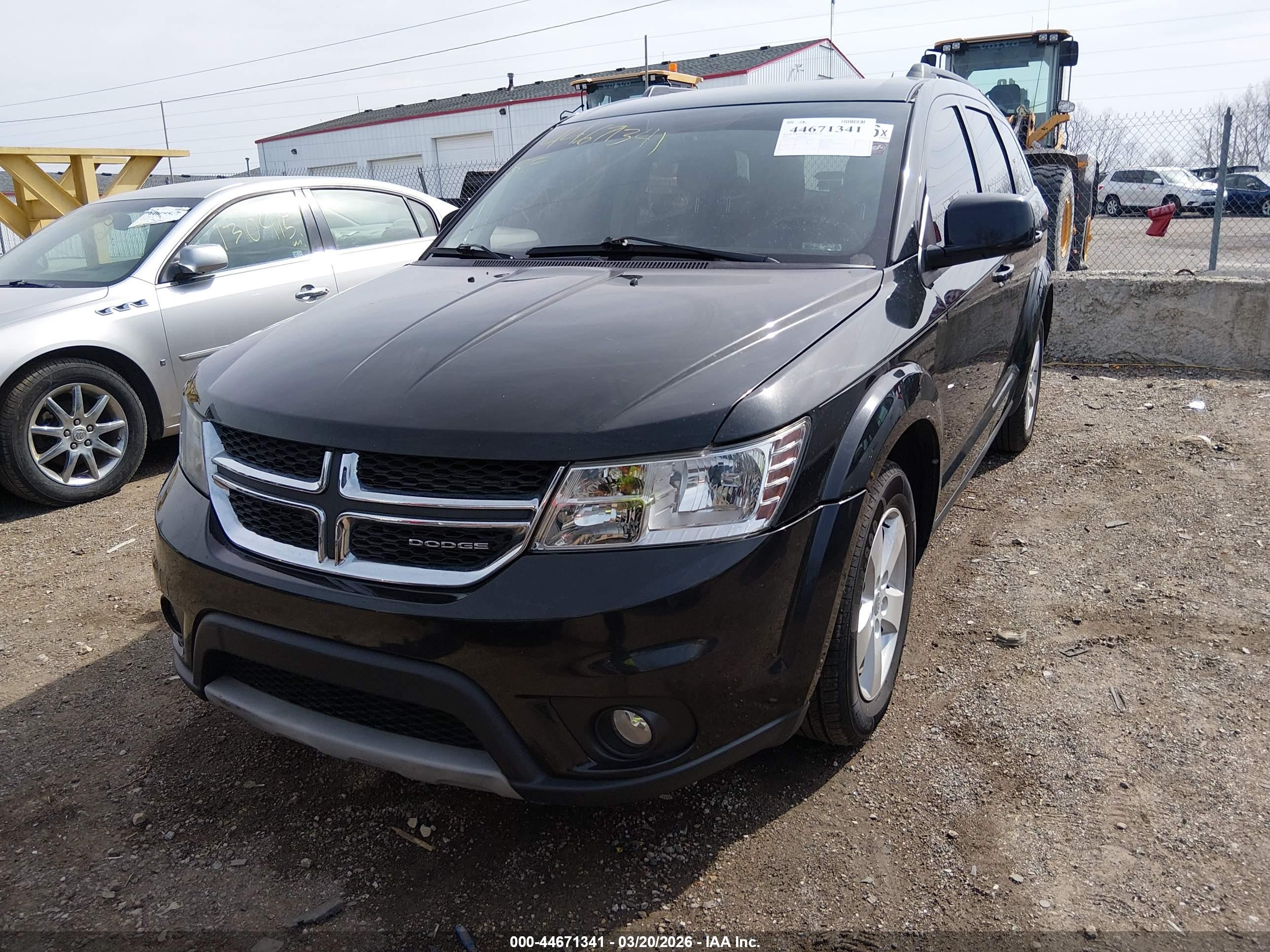 2012 Dodge Journey Sxt Black vin: 3C4PDCBG9CT136052