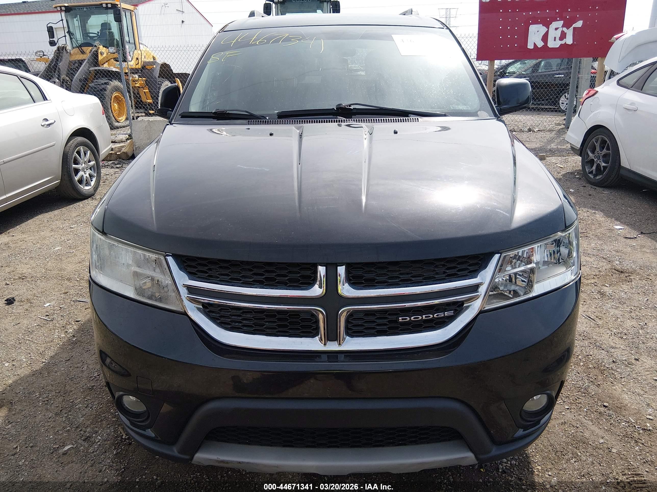 2012 Dodge Journey Sxt Black vin: 3C4PDCBG9CT136052