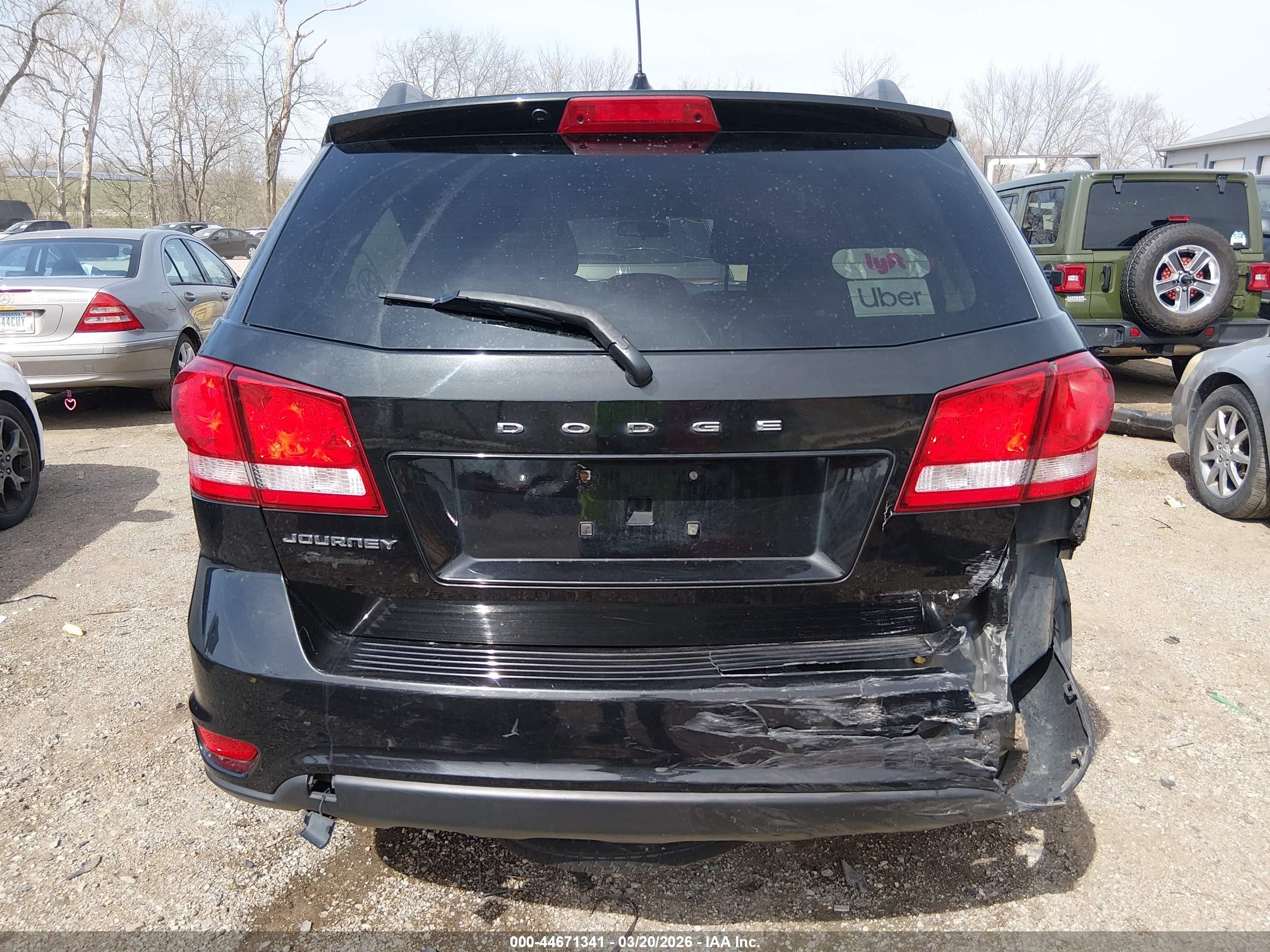 2012 Dodge Journey Sxt Black vin: 3C4PDCBG9CT136052