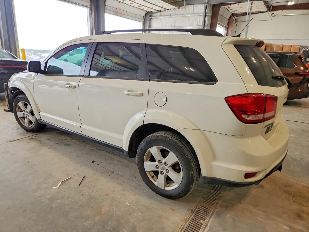 2012 Dodge Journey Sxt White vin: 3C4PDCBG9CT180634