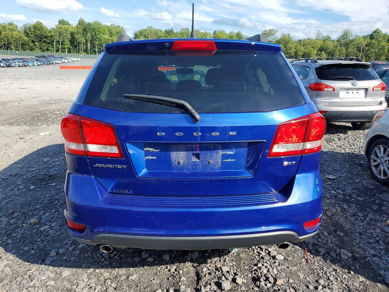 2012 Dodge Journey Sxt Blue vin: 3C4PDCBG9CT391767
