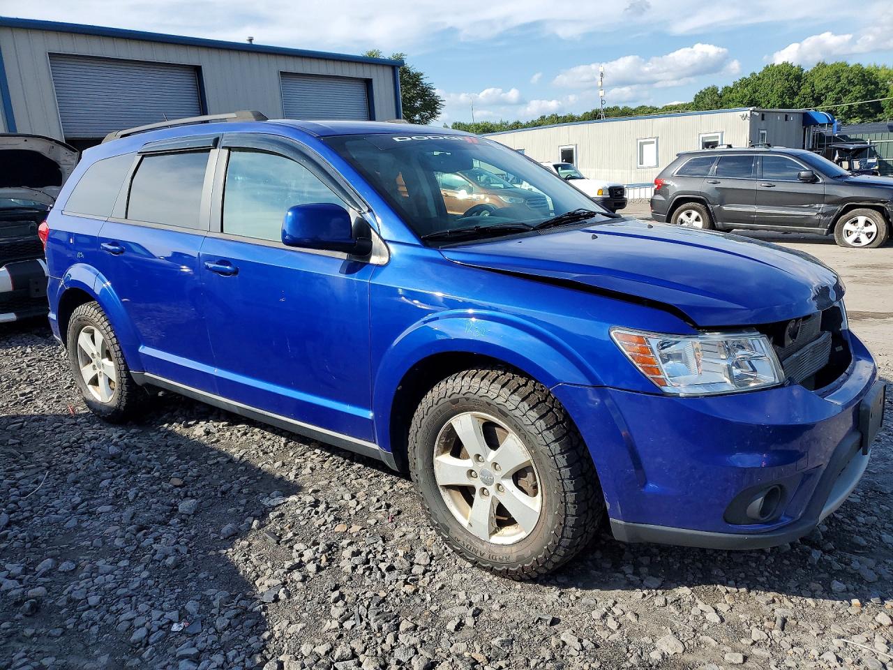 2012 Dodge Journey Sxt Blue vin: 3C4PDCBG9CT391767