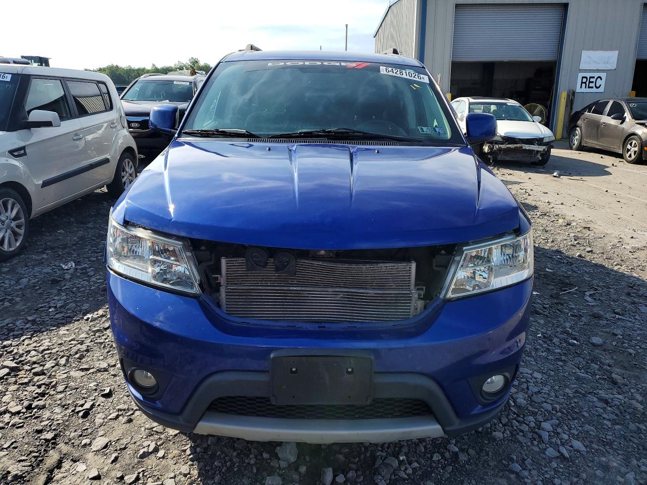 2012 Dodge Journey Sxt Blue vin: 3C4PDCBG9CT391767