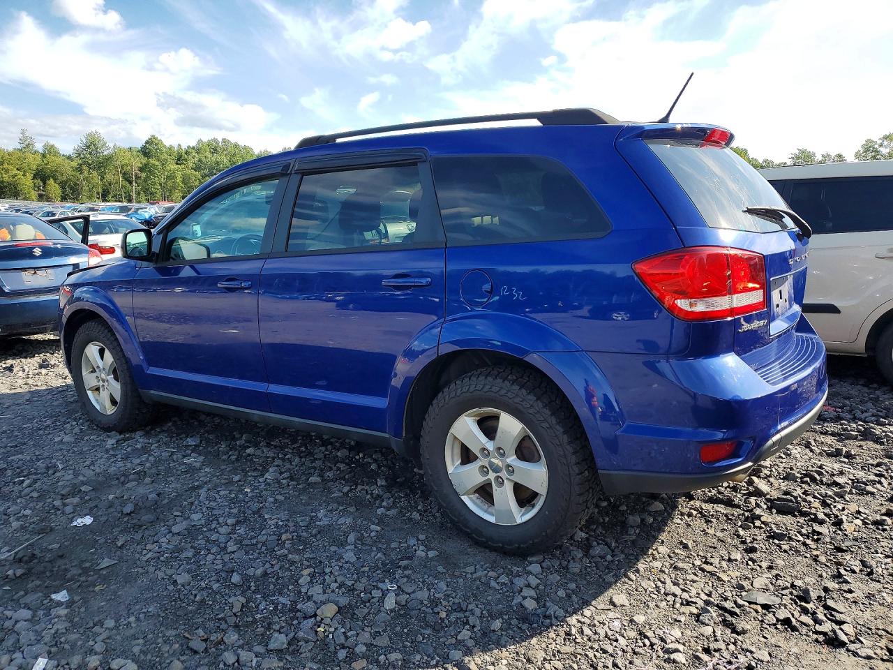 2012 Dodge Journey Sxt Blue vin: 3C4PDCBG9CT391767