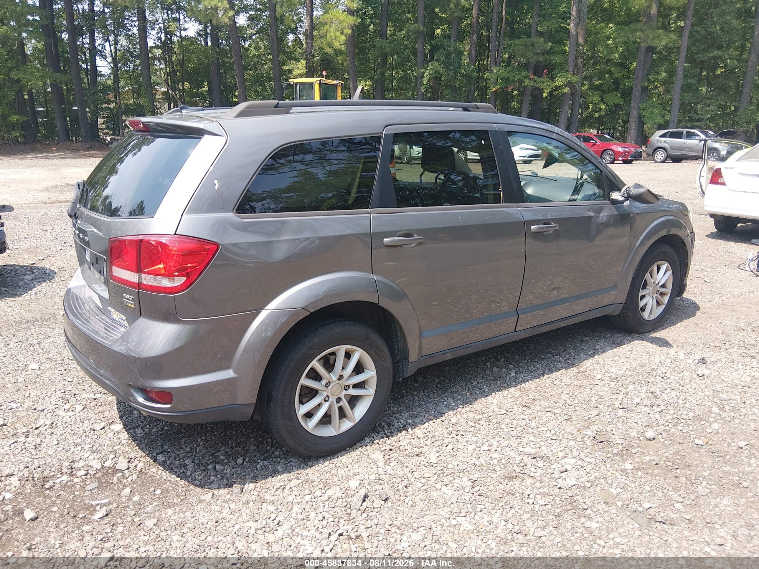 2013 Dodge Journey Sxt Gray vin: 3C4PDCBG9DT552670