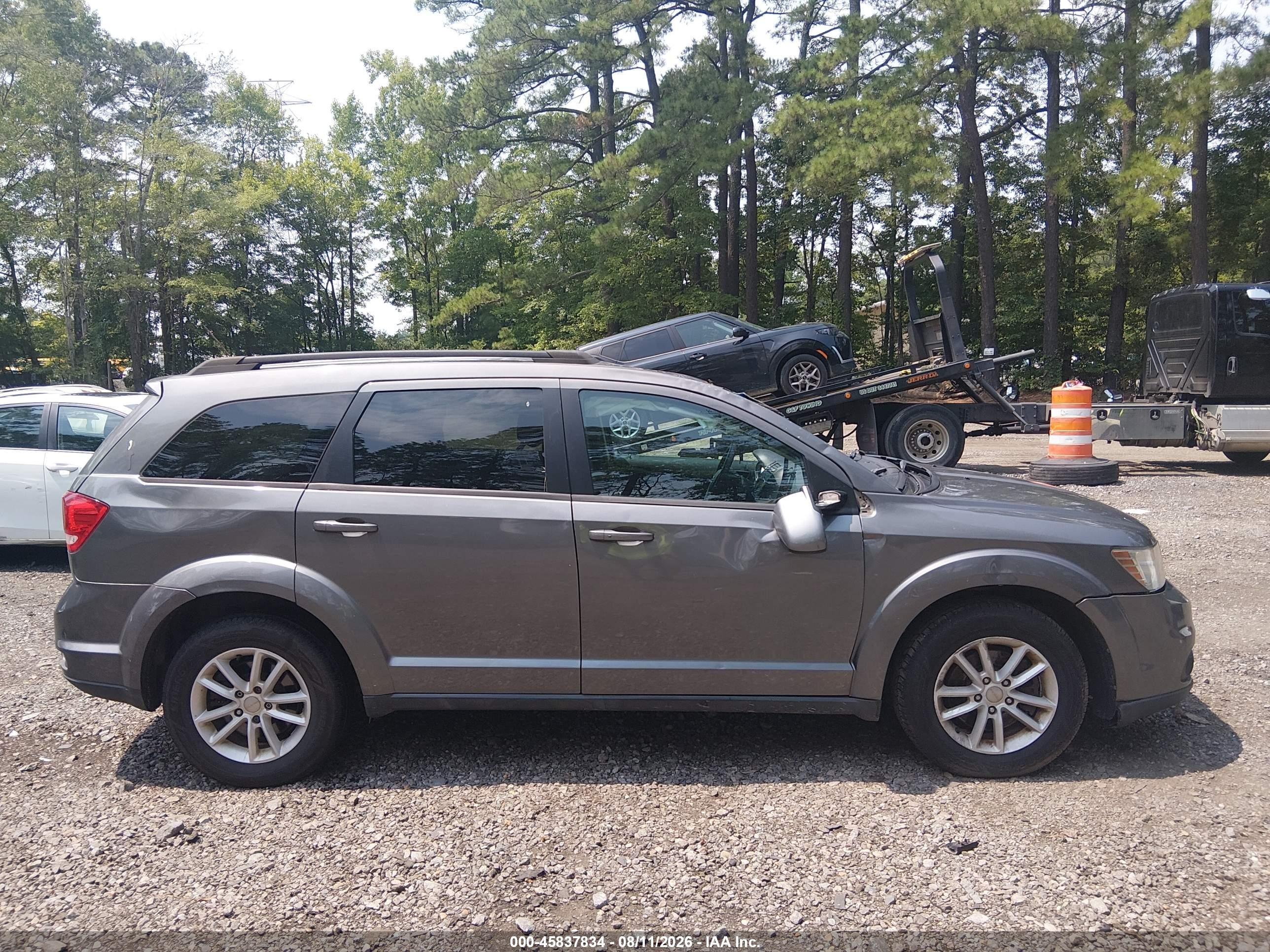 2013 Dodge Journey Sxt Gray vin: 3C4PDCBG9DT552670