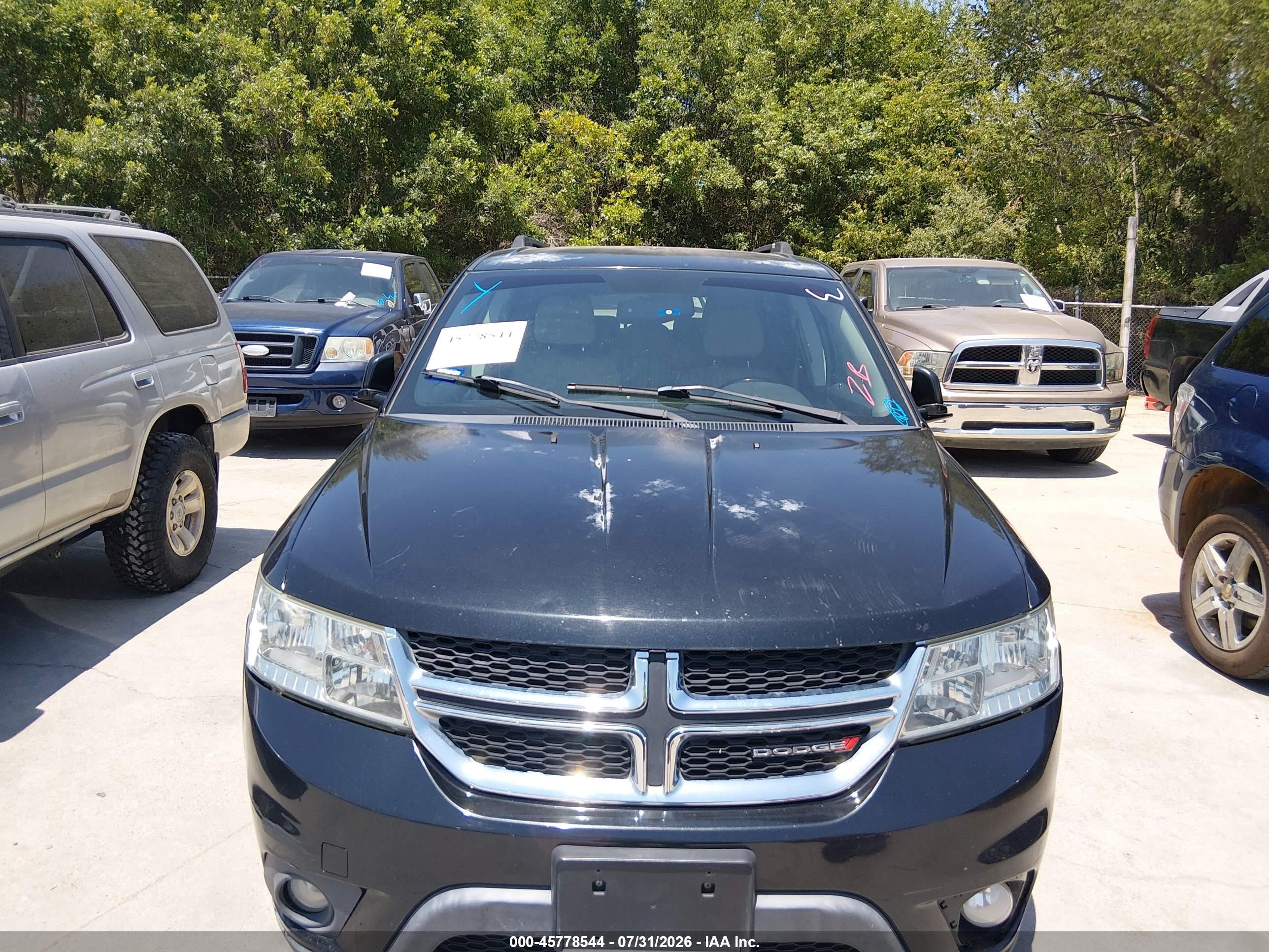 2013 Dodge Journey Sxt Черный vin: 3C4PDCBG9DT656866