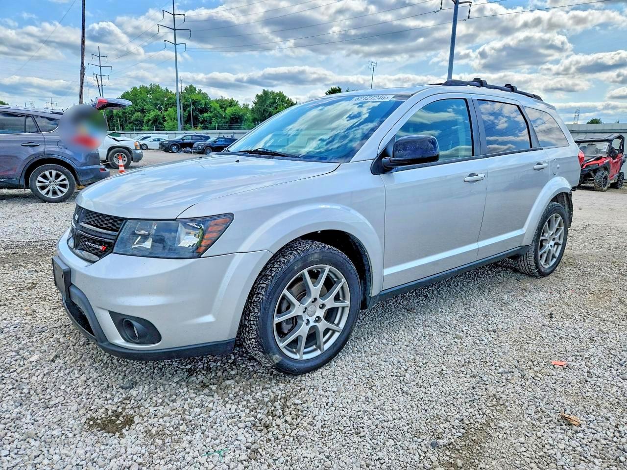 2013 Dodge Journey Sxt Silver vin: 3C4PDCBG9DT677071